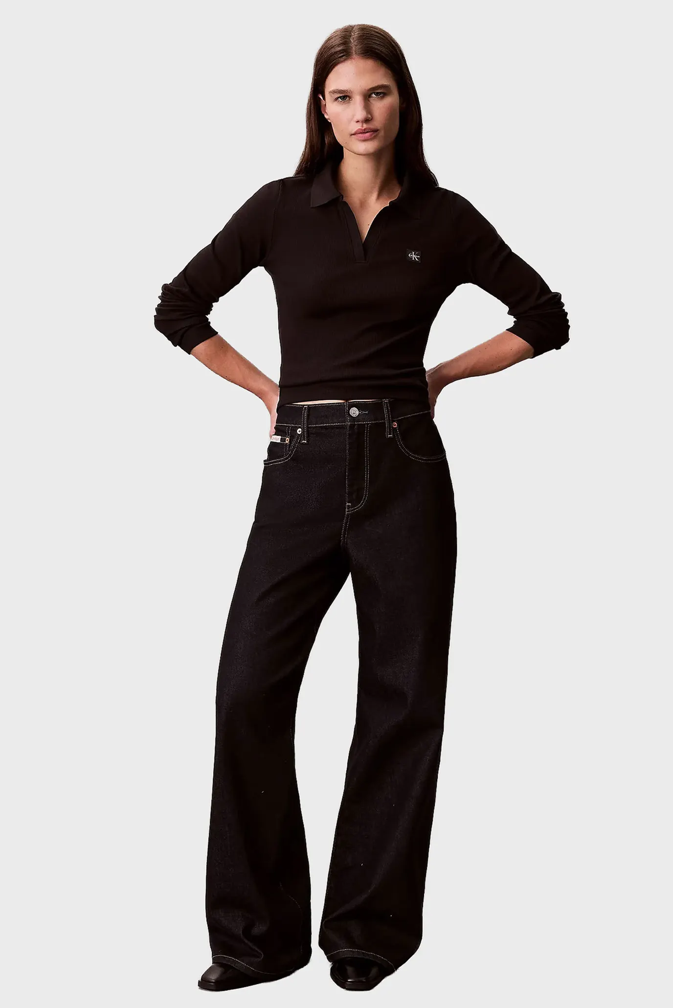 Лонгслив LS WOVEN LABEL 2X2 RIB JOHNNY CO 2