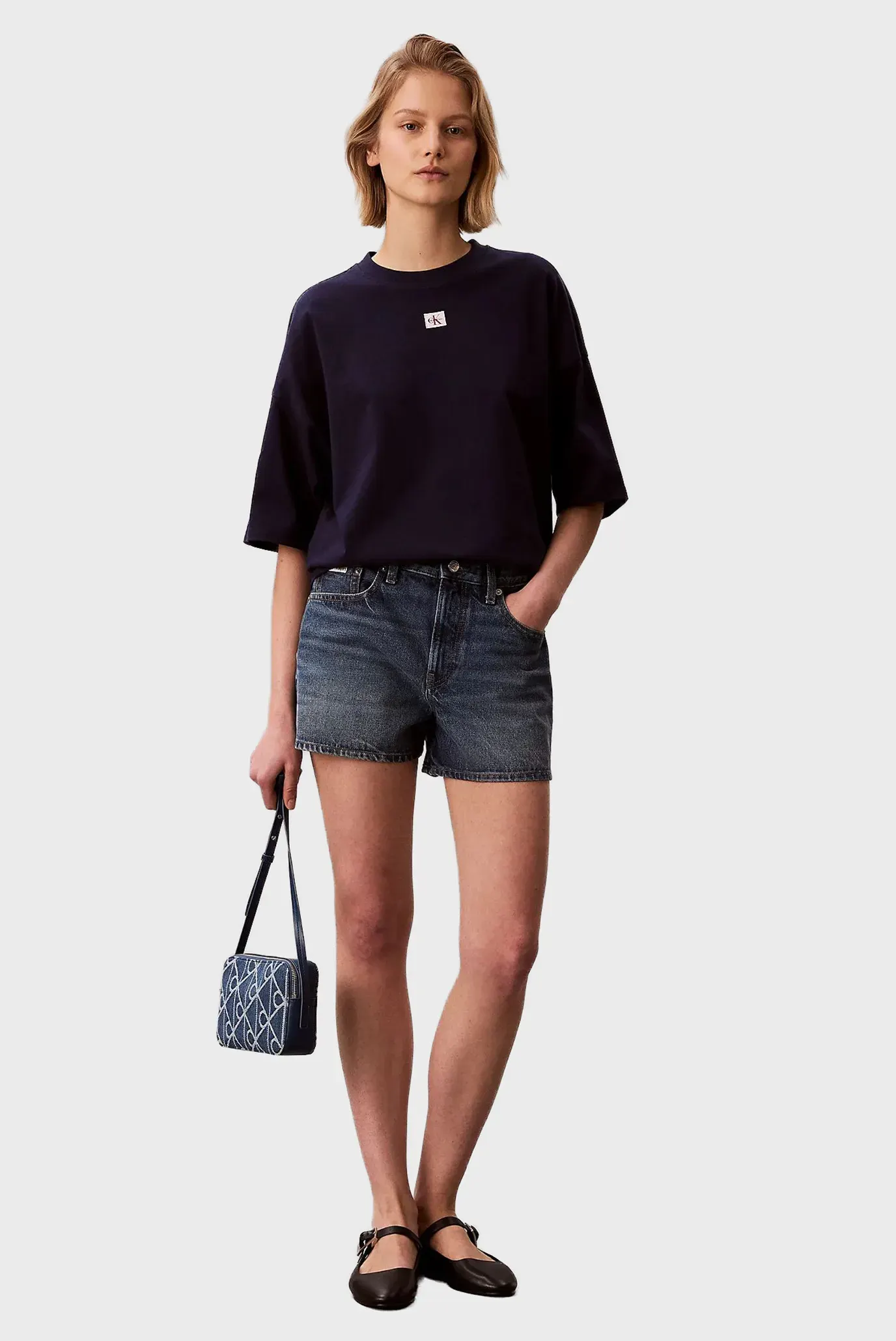 Футболка SS WOVEN LABEL OVERSIZED TEE 2