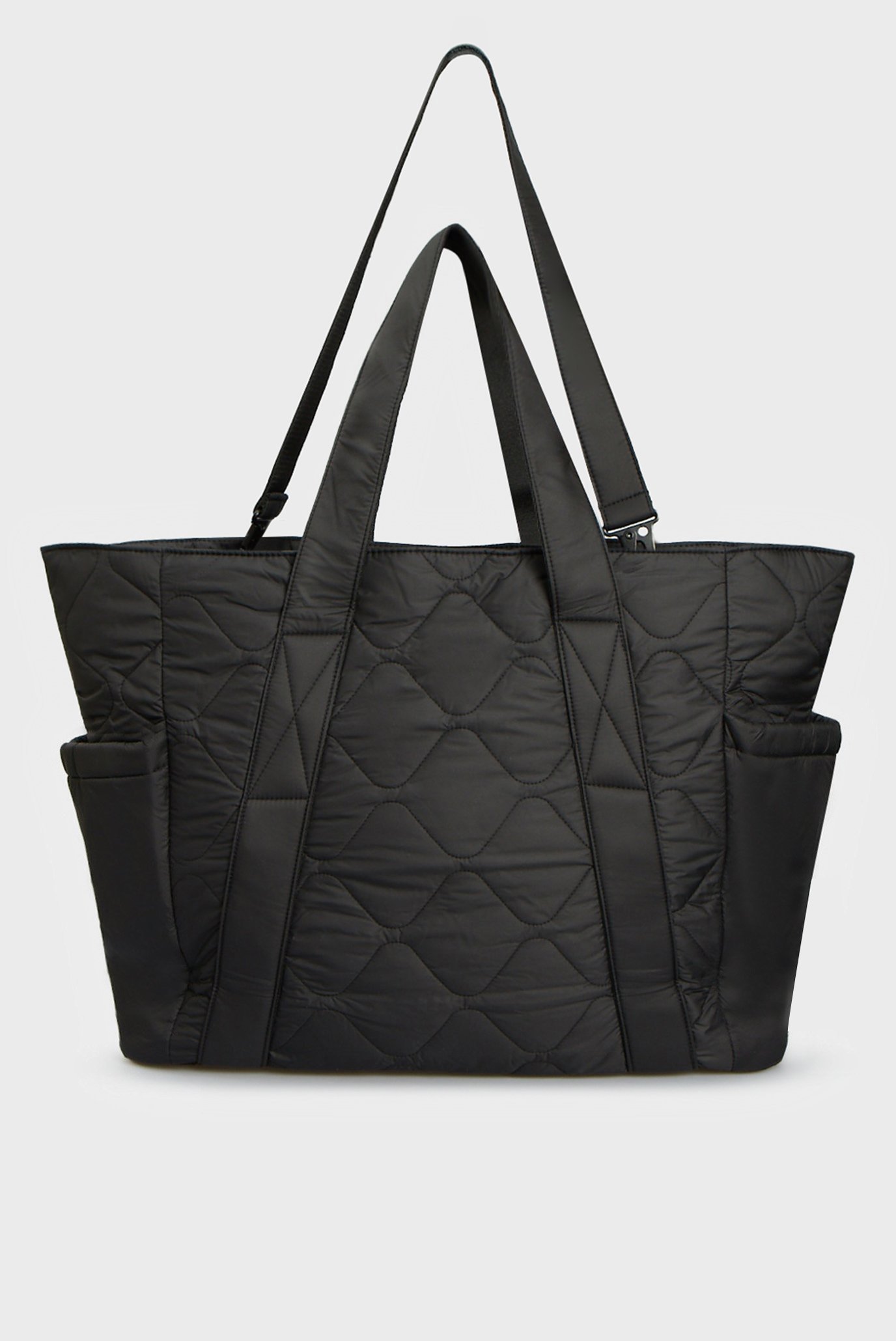 Женская черная сумка Puffer Tote wmn 5