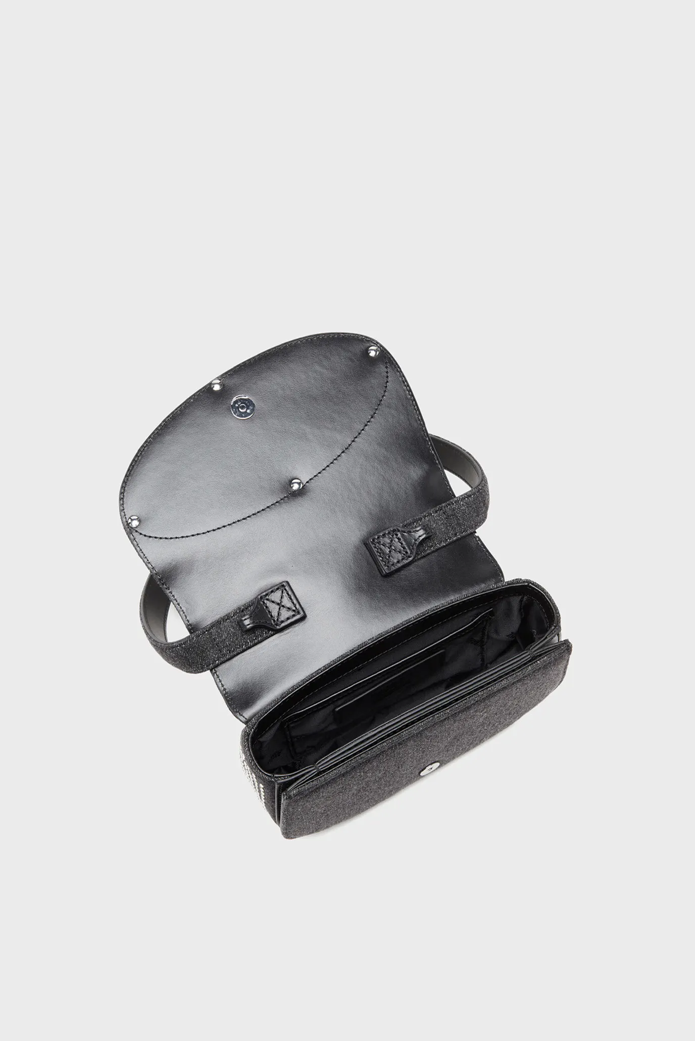 Женская черная джинсовая сумка 1DR 5