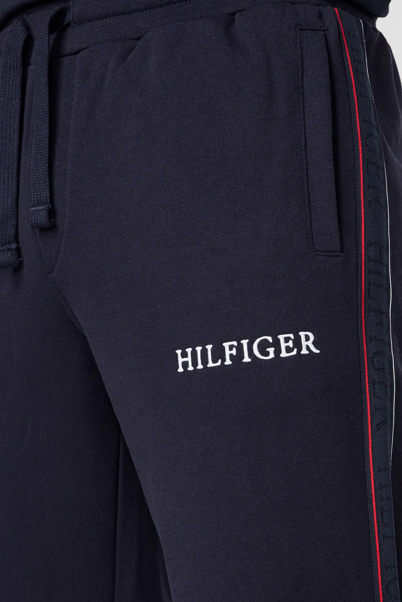 Мужские темно-синие спортивные брюки 10