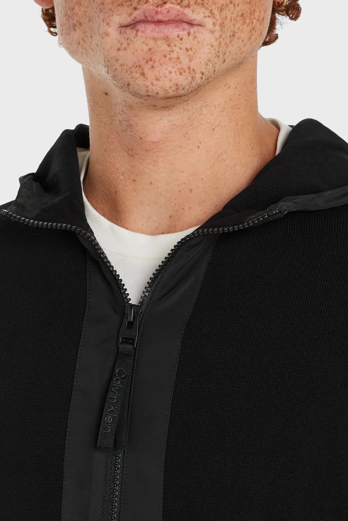 Кардиган MIXED MEDIA ZIP THROUGH JACKET 3