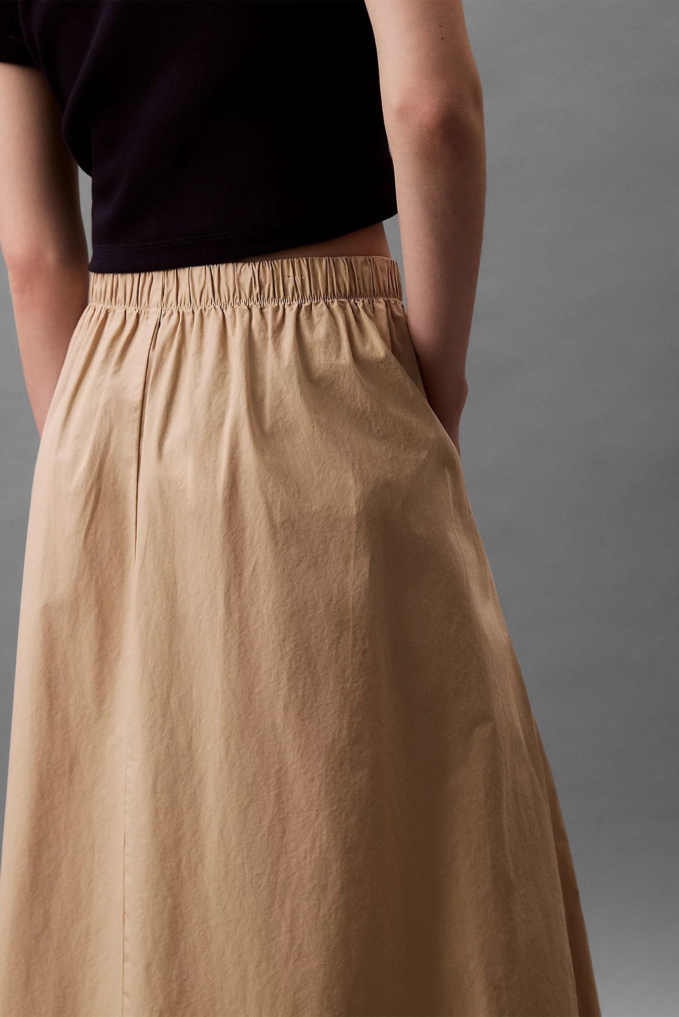 Юбка POPLIN PULL ON MIDI SKIRT 5