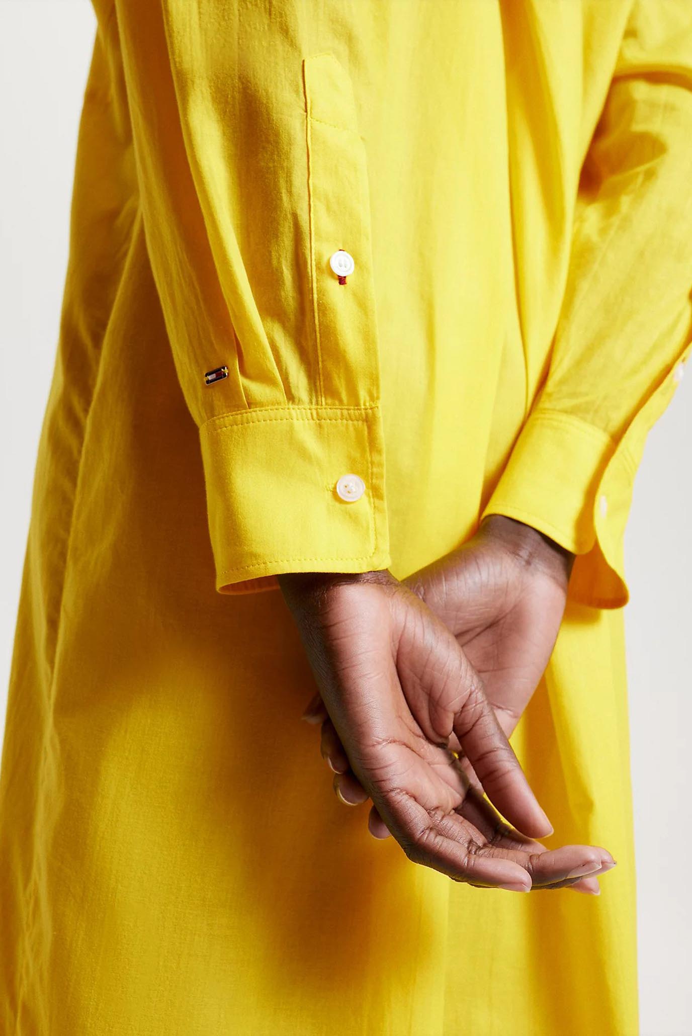 Платье VOILE OVERSIZED LONG SHIRT DRESS 4