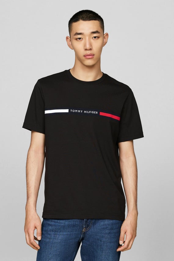 Футболка HILFIGER CHEST INSERT TEE