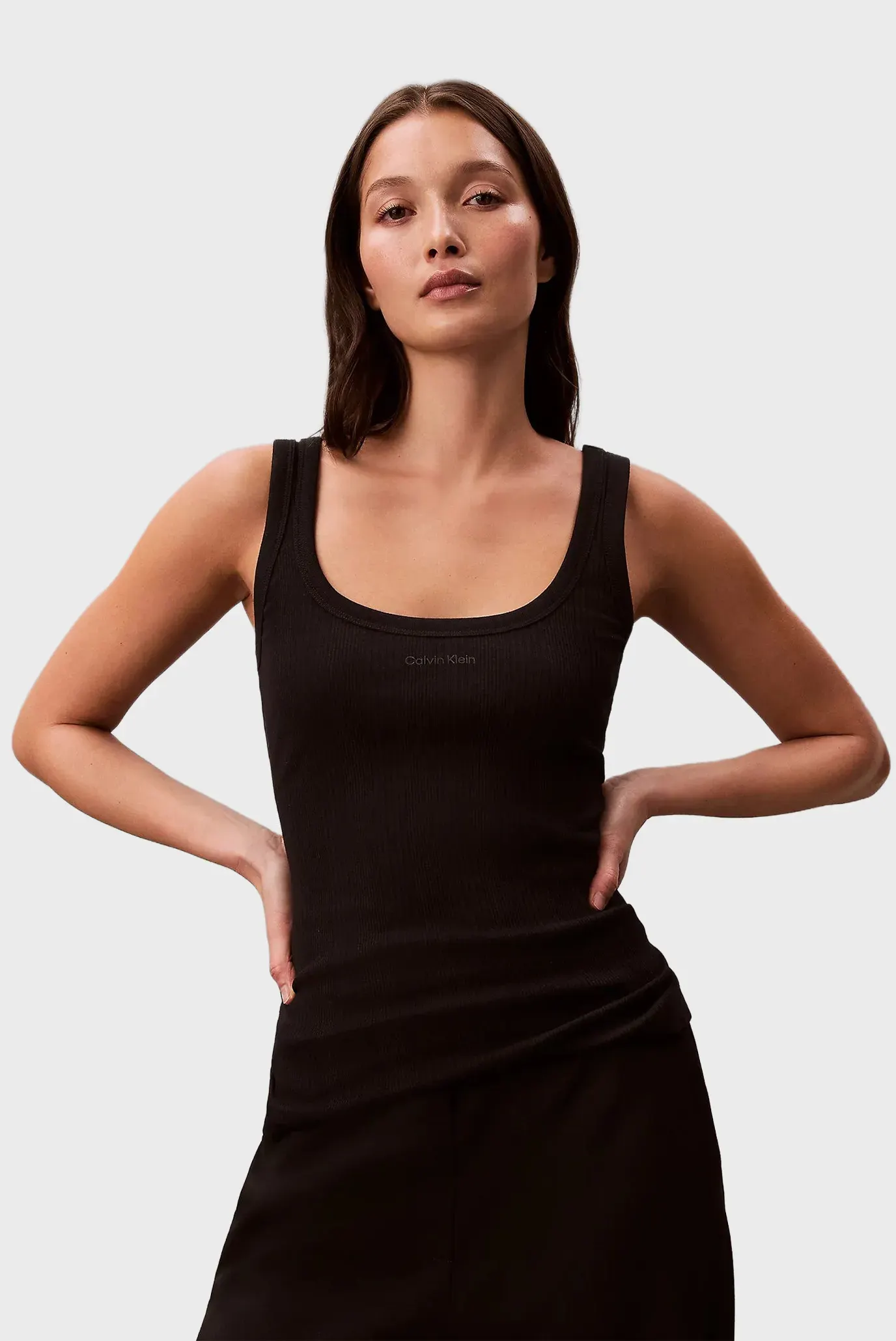 Майка SL VARIGATED RIB NANO LOGO TANK 1