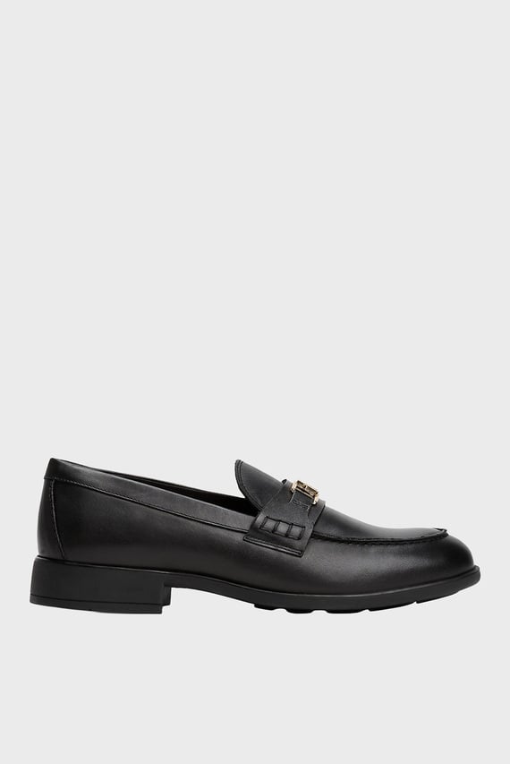 Лоферы TH LOGO LEATHER LOAFER