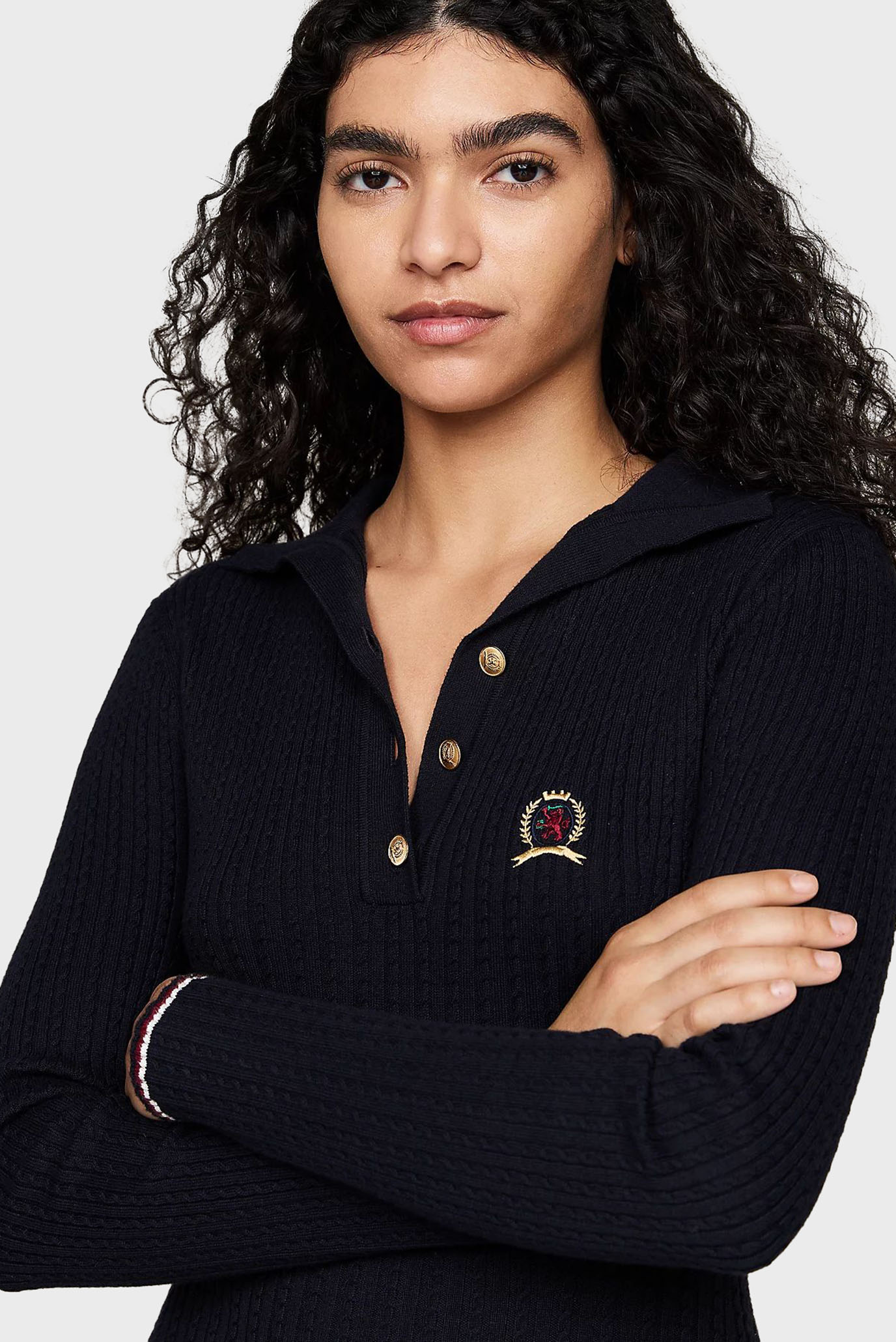 Платье THC CC GS CABLE POLO SWTR DRESSTommy Hilfiger Платье THC CC GS CABLE POLO SWTR DRESS 3