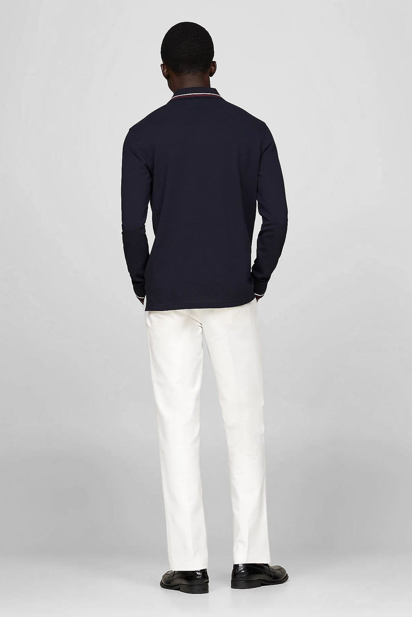 Поло с длинным рукавом L S TIPPED SLIM FIT POLO 3