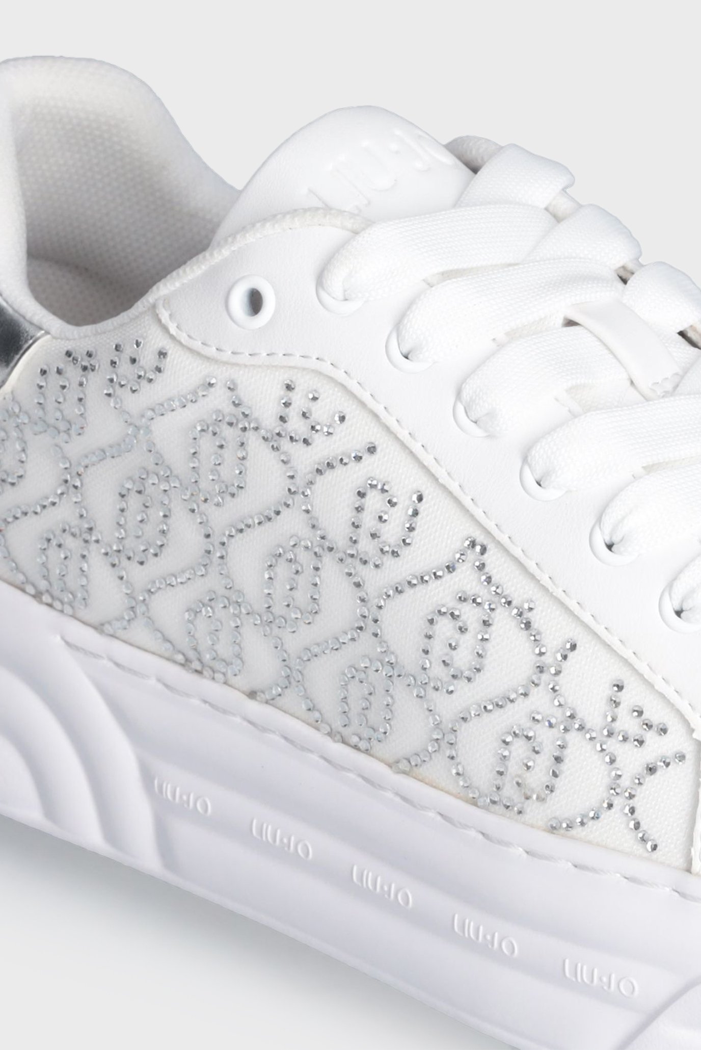 Кеды CLEO 12 - SNEAKER STRASS NET SPREADING WHITE 2