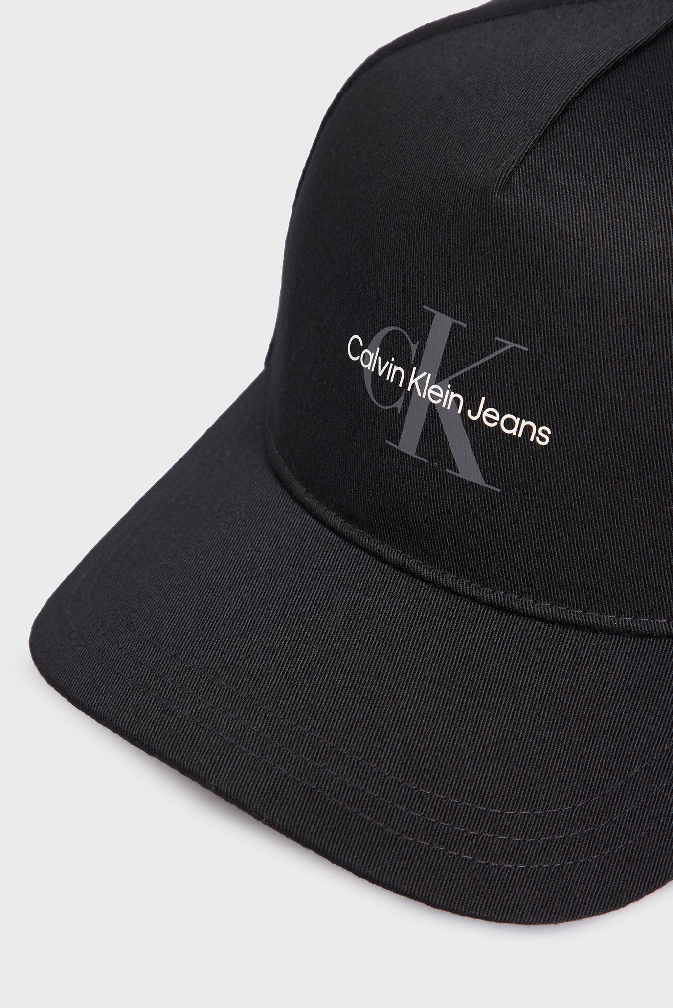 Женская черная кепка MONO LOGO PRINT CAPCalvin Klein Jeans Женская черная кепка MONO LOGO PRINT CAP 4