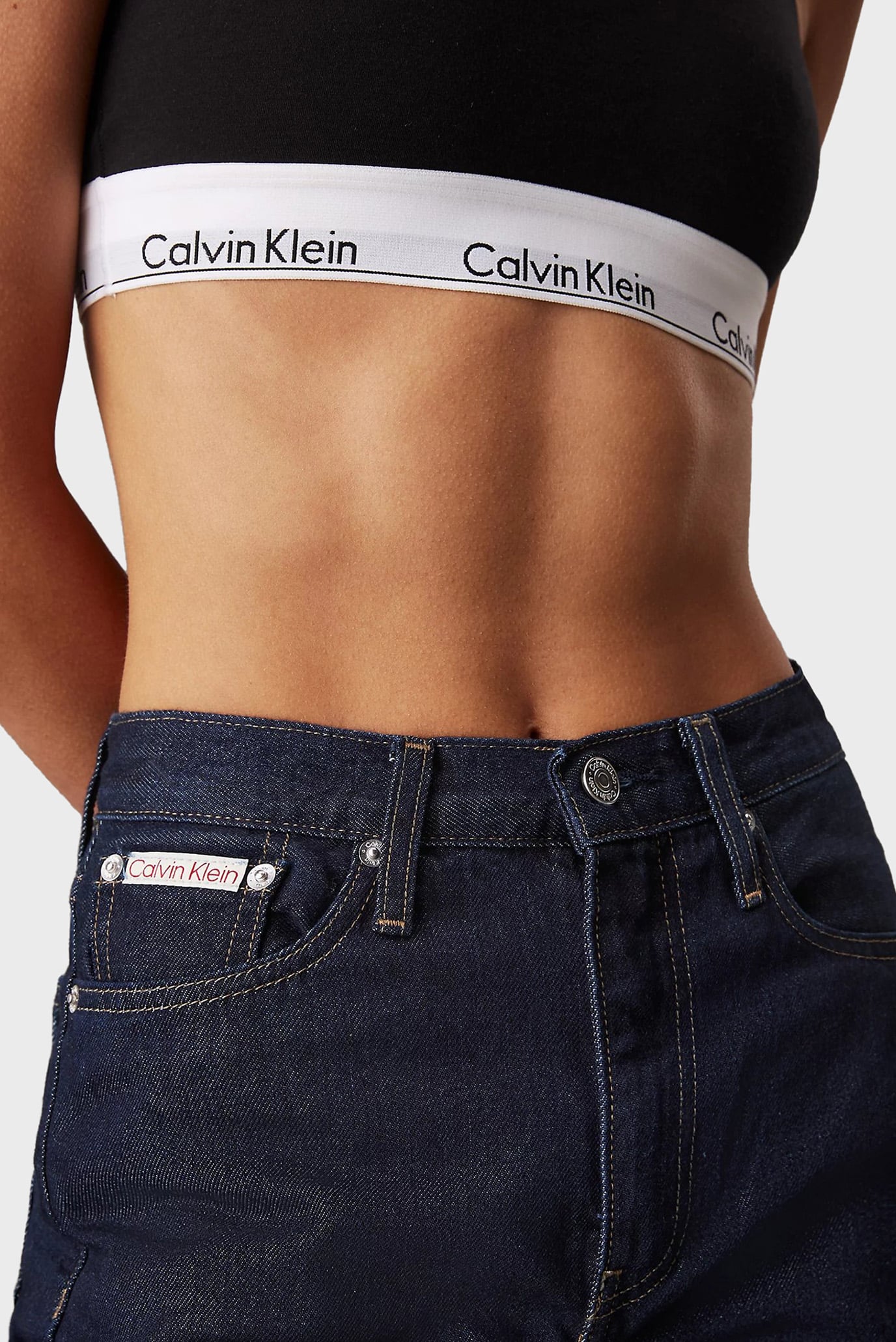 Женские темно-синие джинсы HIGH RISE STRAIGHT 4