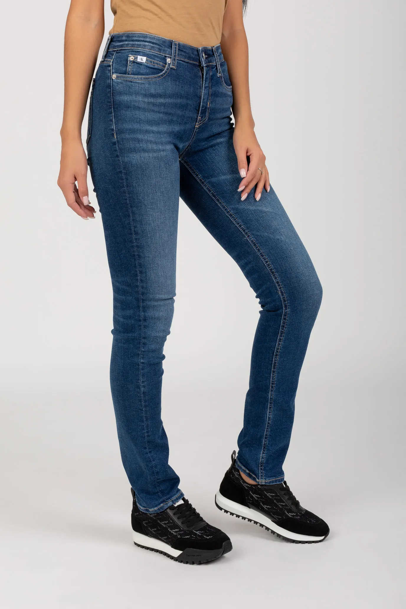 Джинсы HIGH RISE SLIM 2