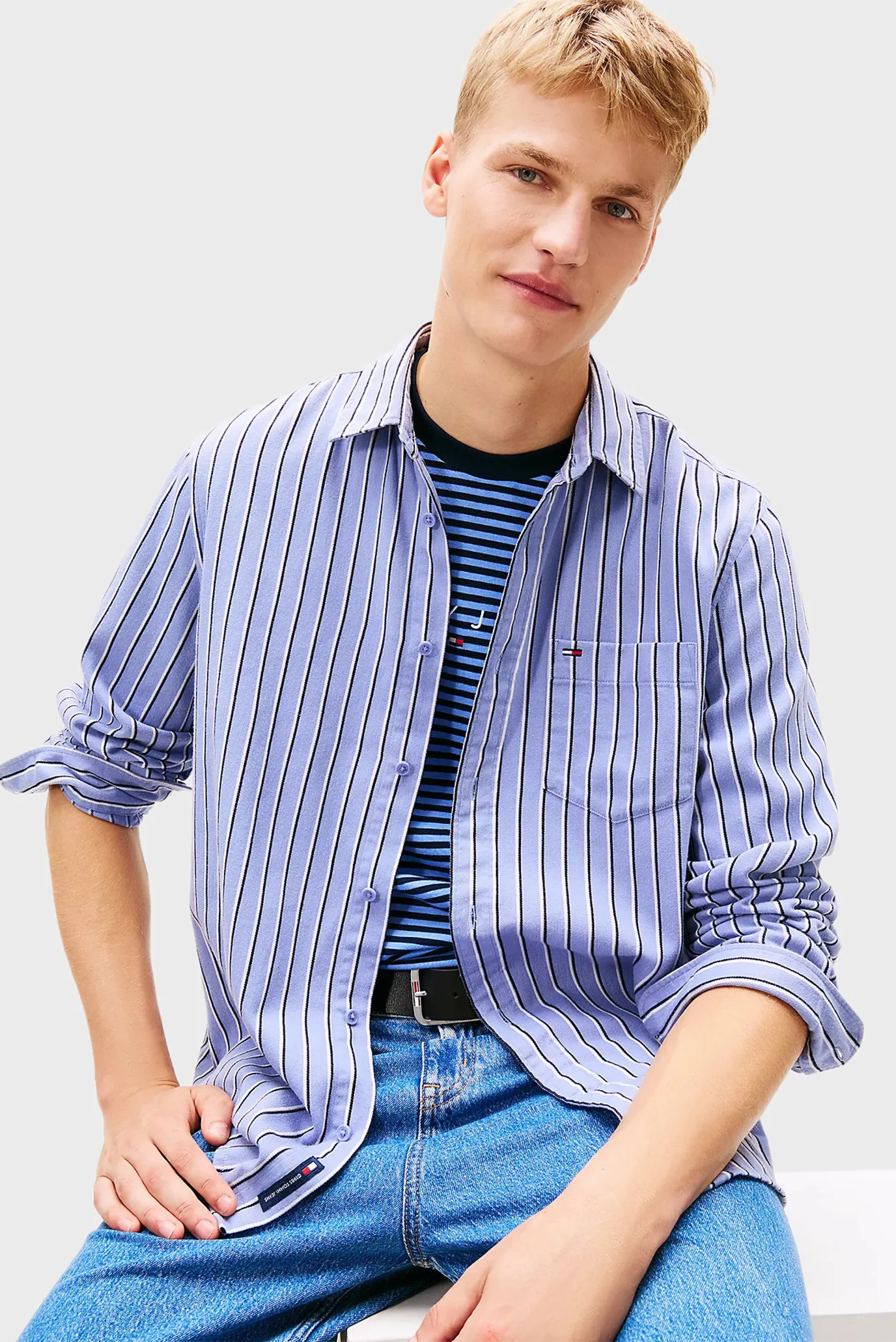 Рубашка TJM RLX STRIPE TWILL SHIRT 4
