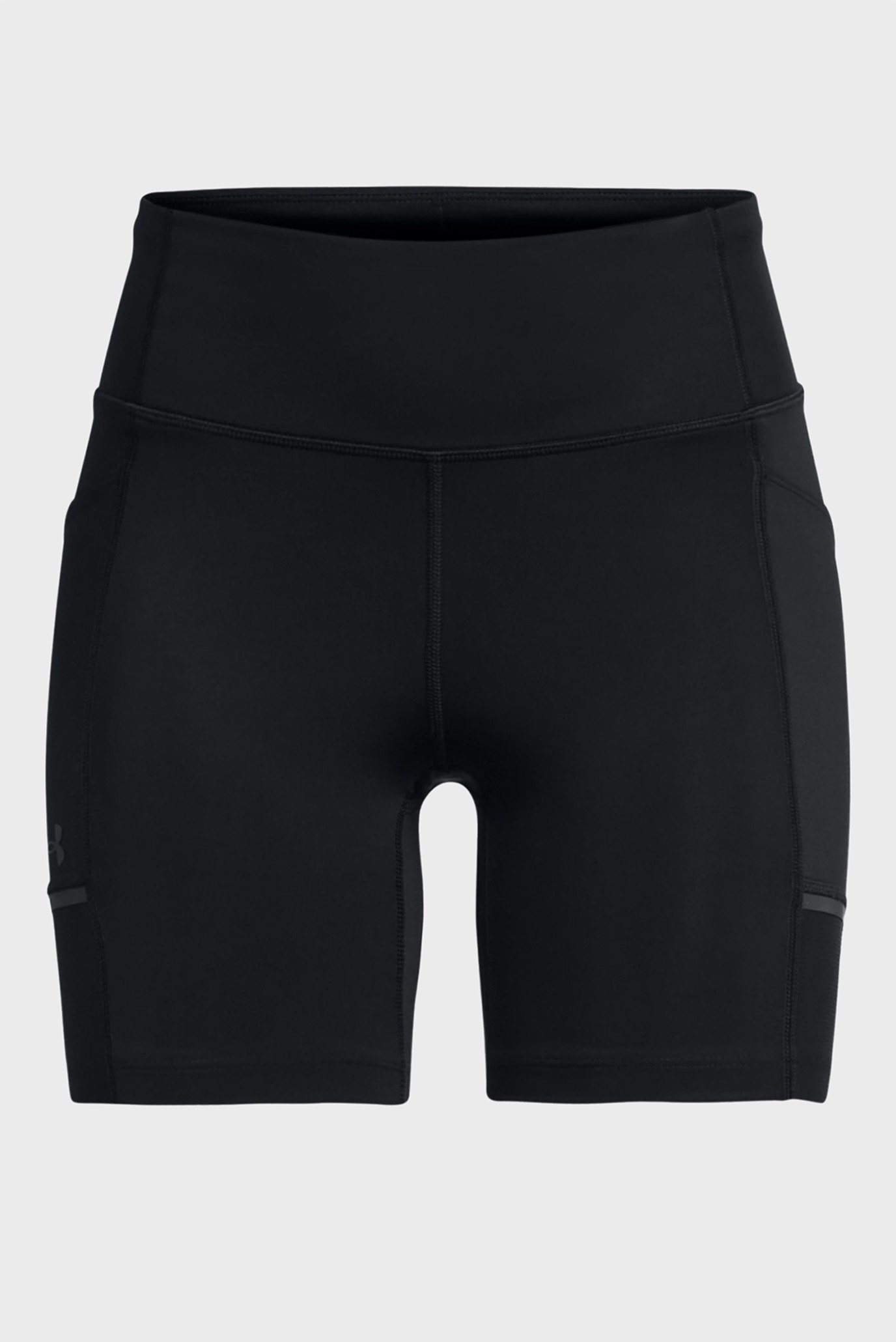 Женские черные велосипедки UA Fly Fast 6 Short 5
