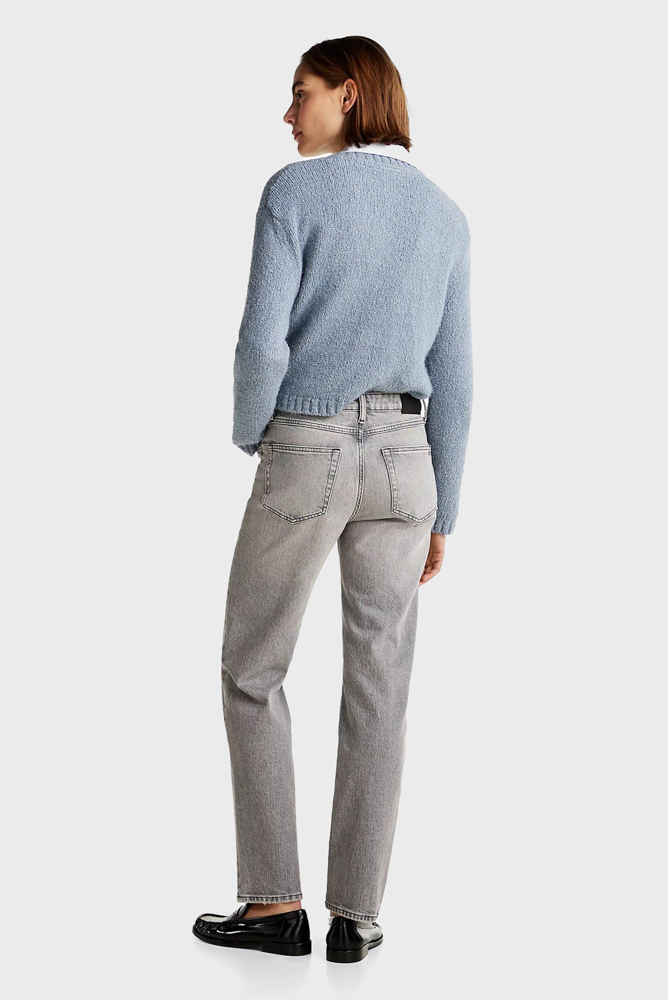 Женские серые джинсы CLASSIC STRAIGHT RW NOE 4