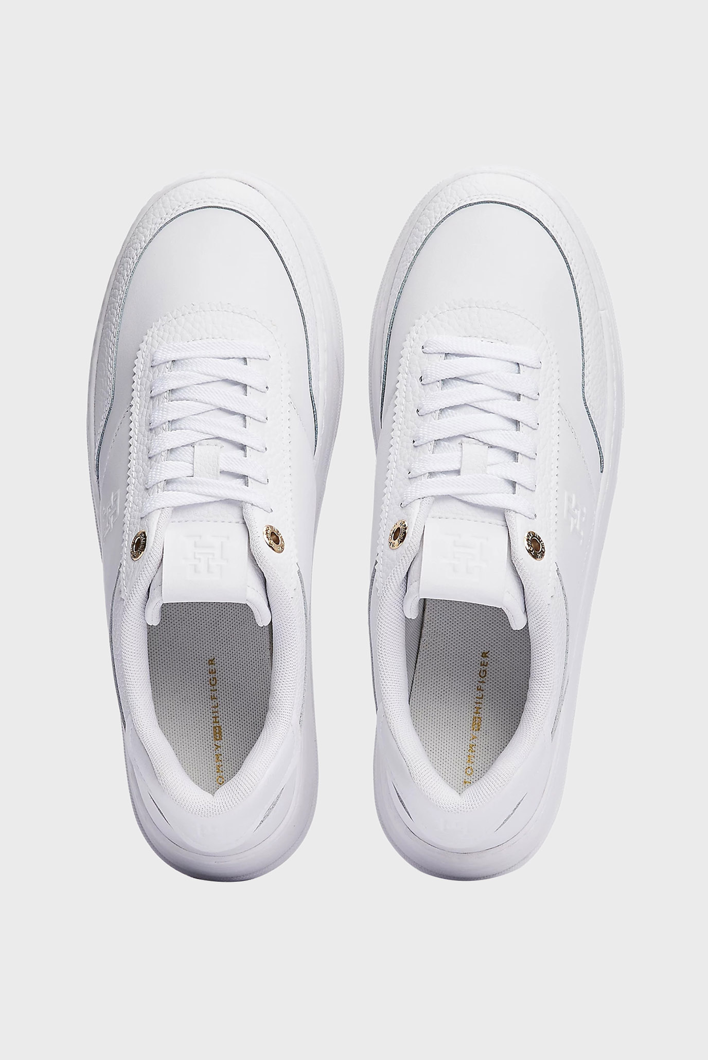 Женские белые сникерсы PLATFORM LUX COURT SNEAKER 5