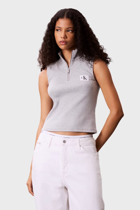 Топ/A- WOVEN LABEL SL QZ TOP