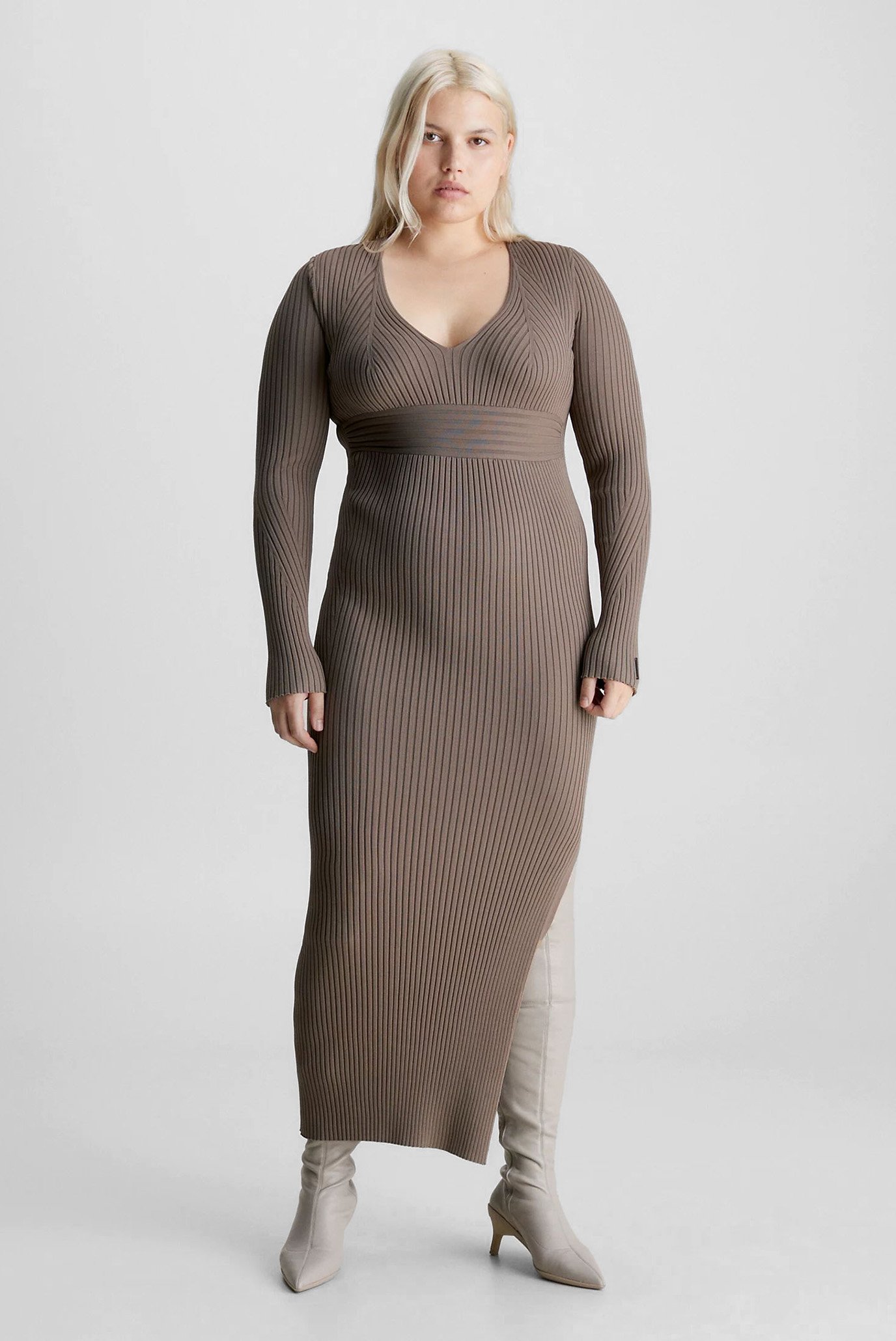 Платье SENSUAL ICONIC RIB DRESSCalvin Klein Платье SENSUAL ICONIC RIB DRESS 4