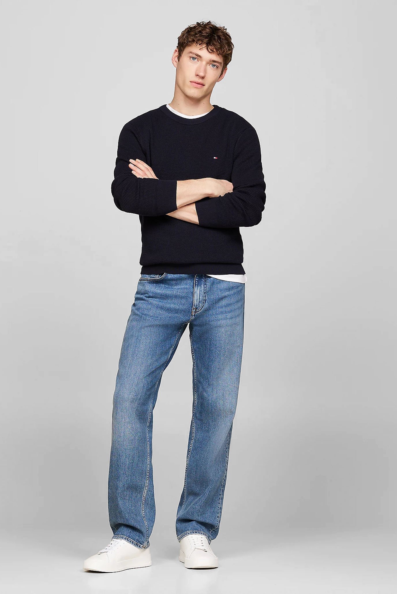 Свитер REFINED STRUCTURE CREW NK 2