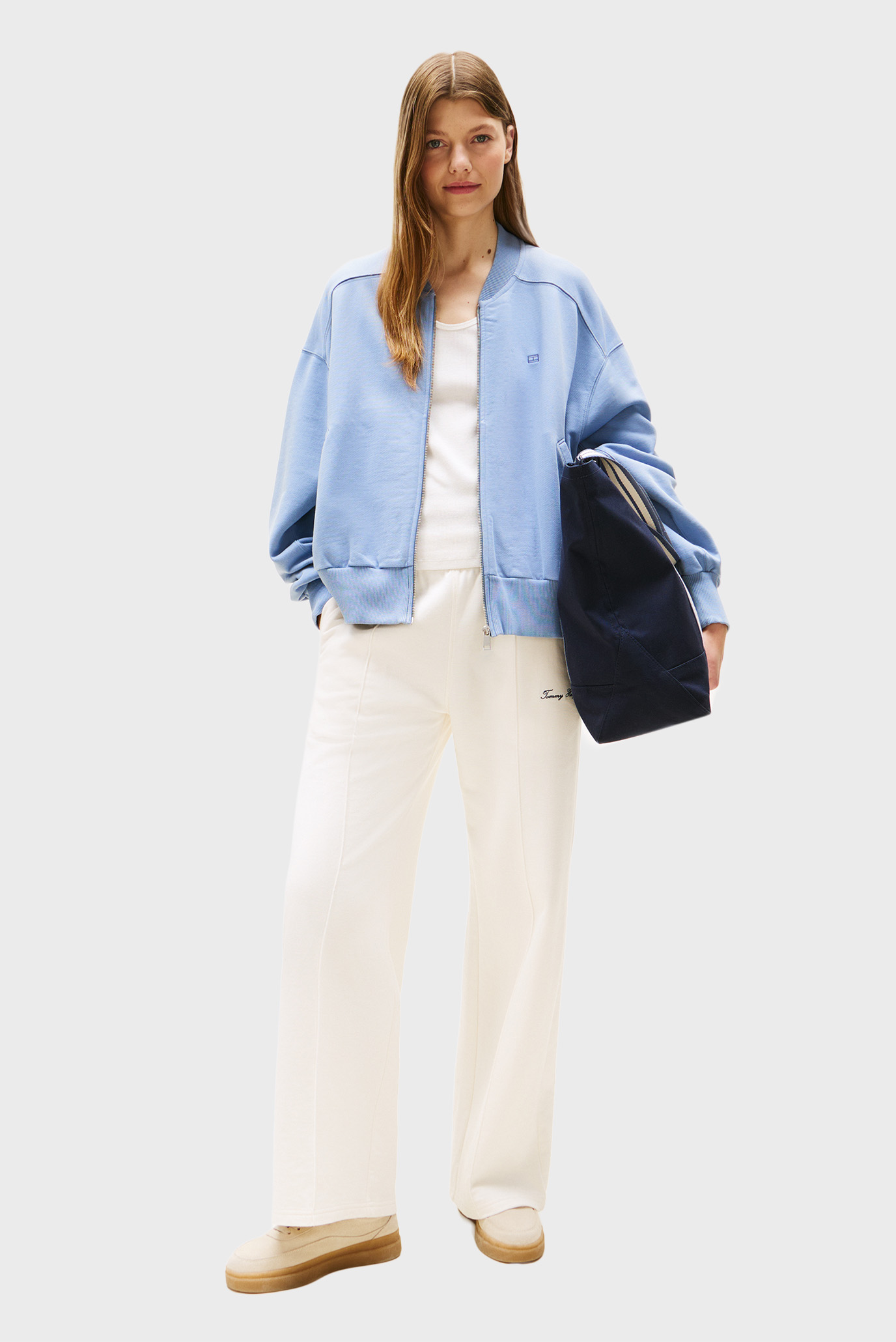 Реглан/TONAL FLAG TERRY ZIP-UP BOMBER 2