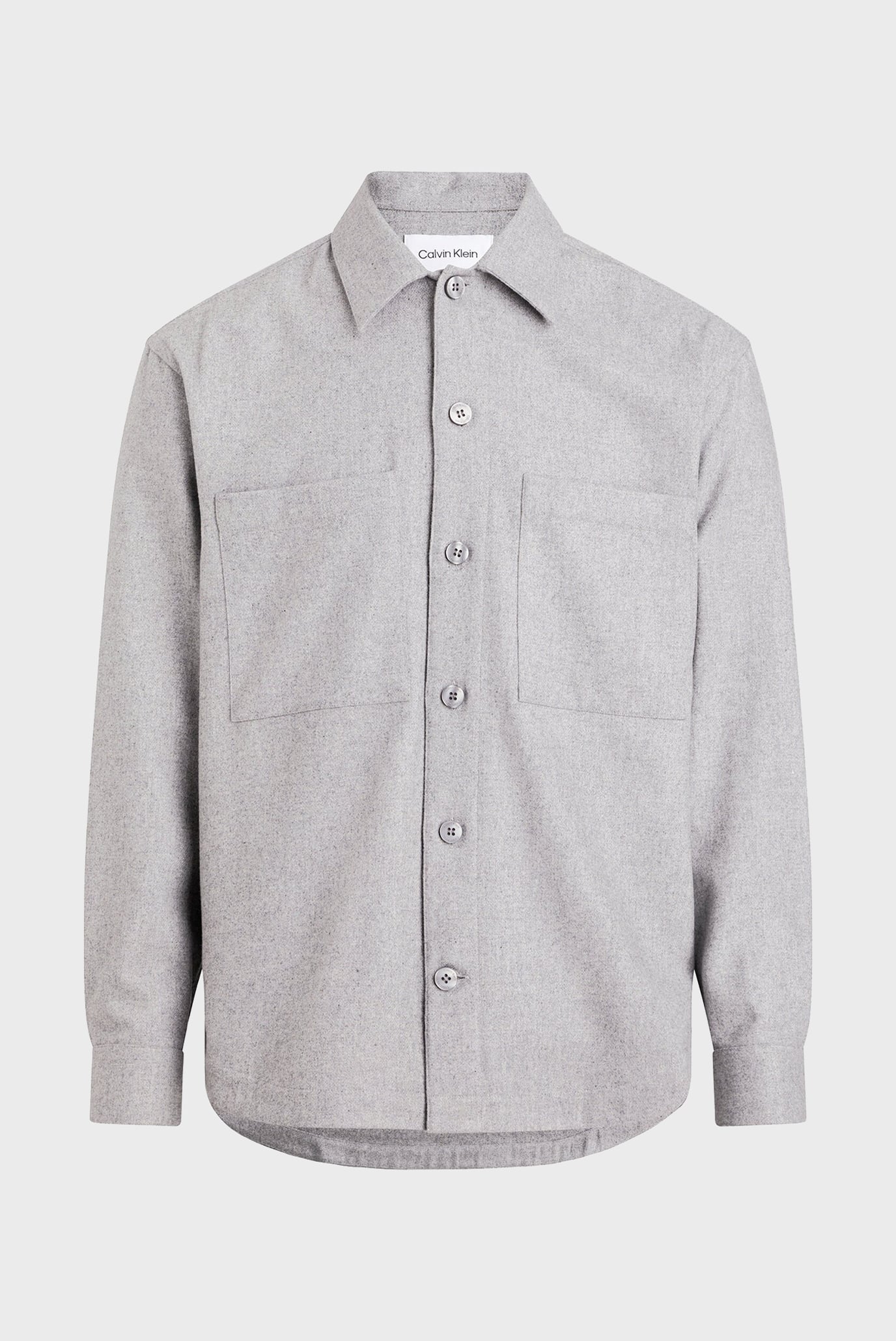Рубашка WOOL BLEND OVERSHIRT 6