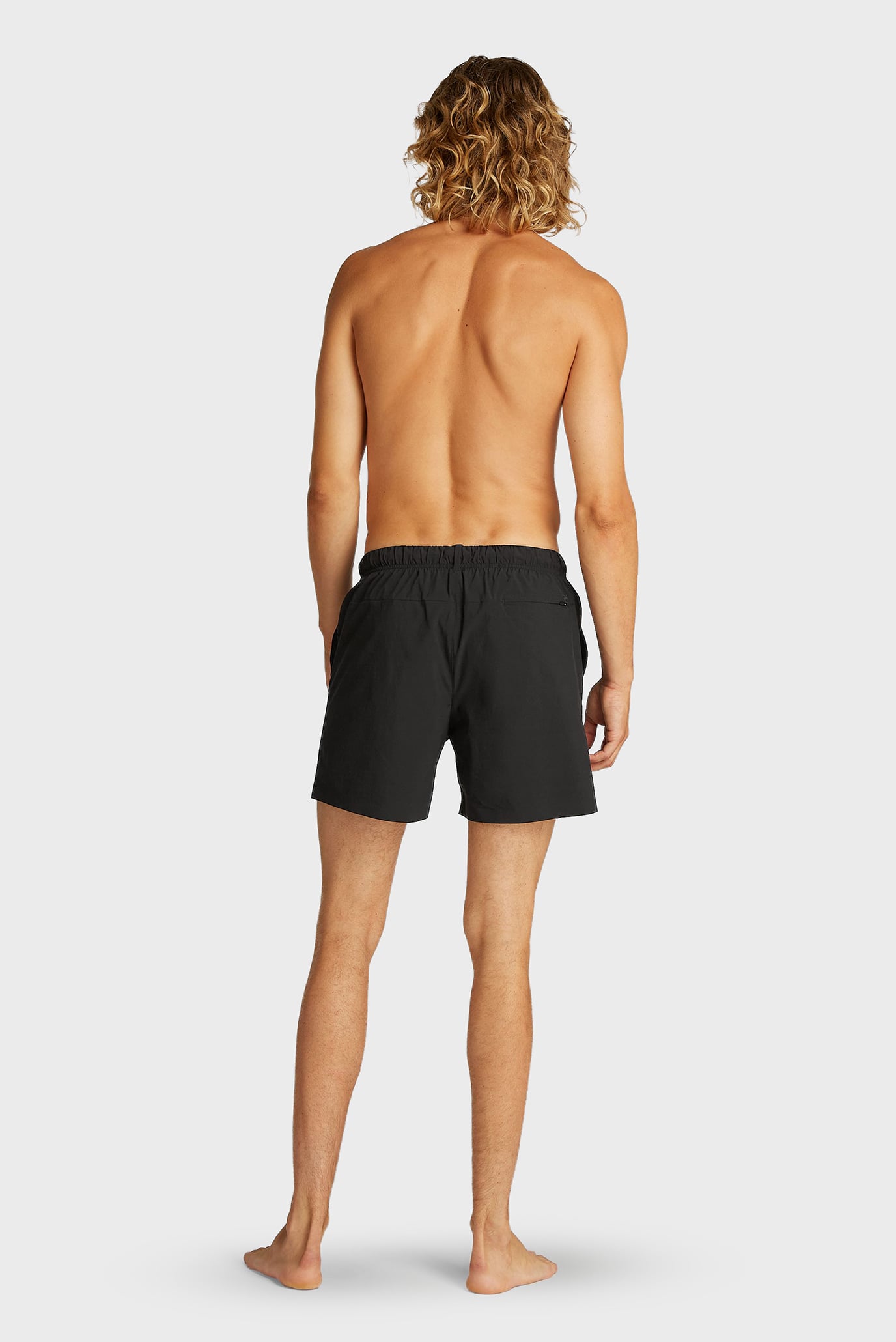 Мужские черные плавательные шорты 3