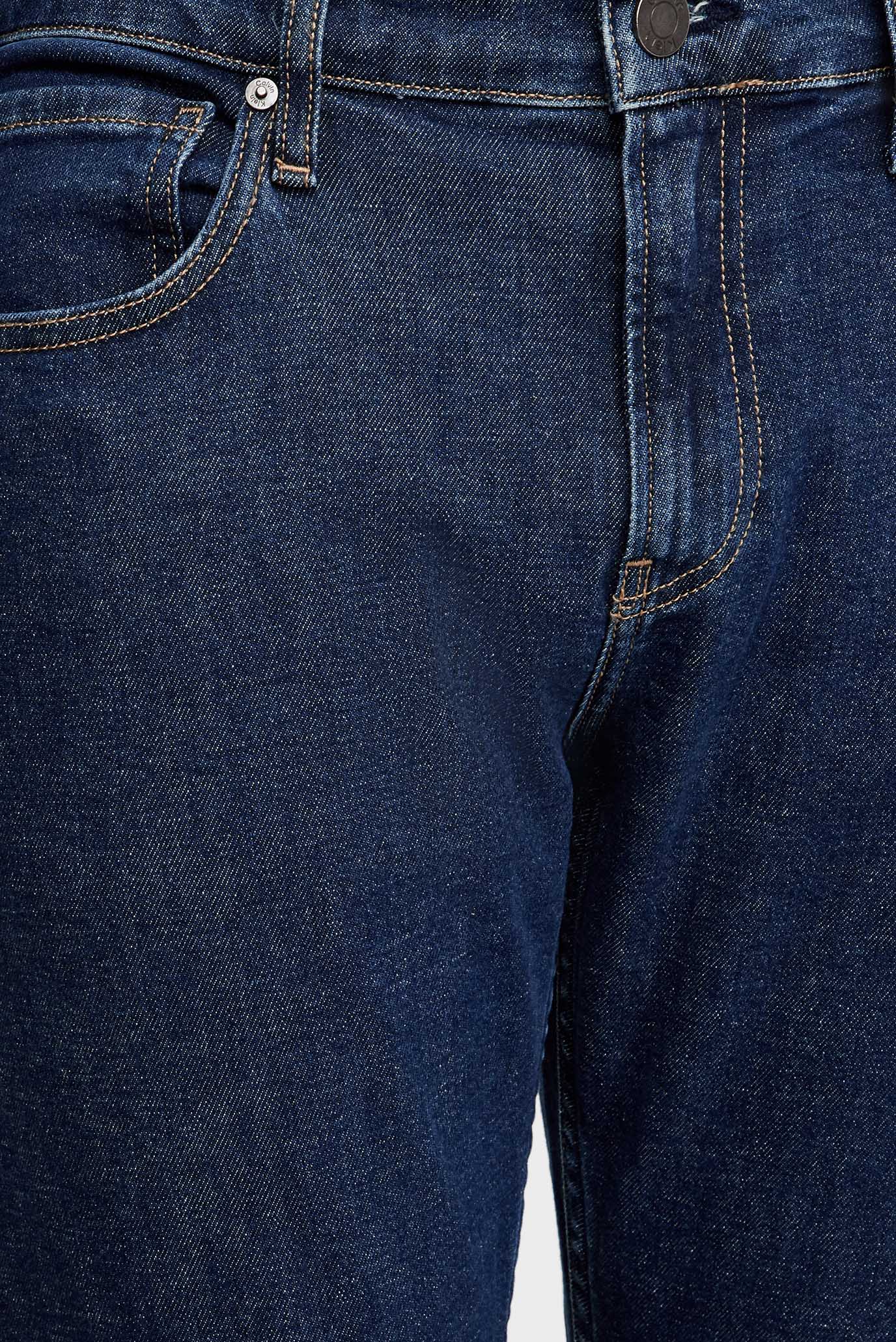 Мужские темно-синие джинсы SLIM FIT DARK BLUE 8