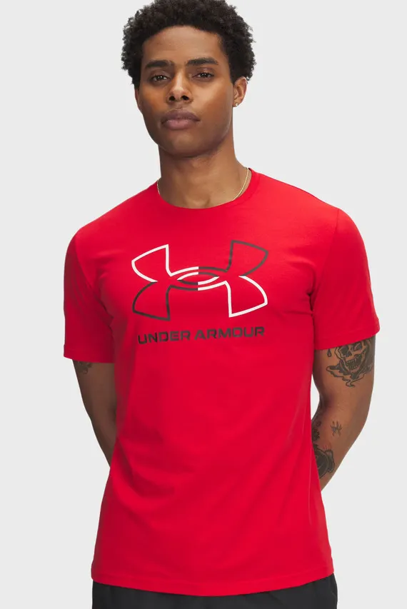 Футболка UA GL FOUNDATION UPDATE SS-RED Under Armour