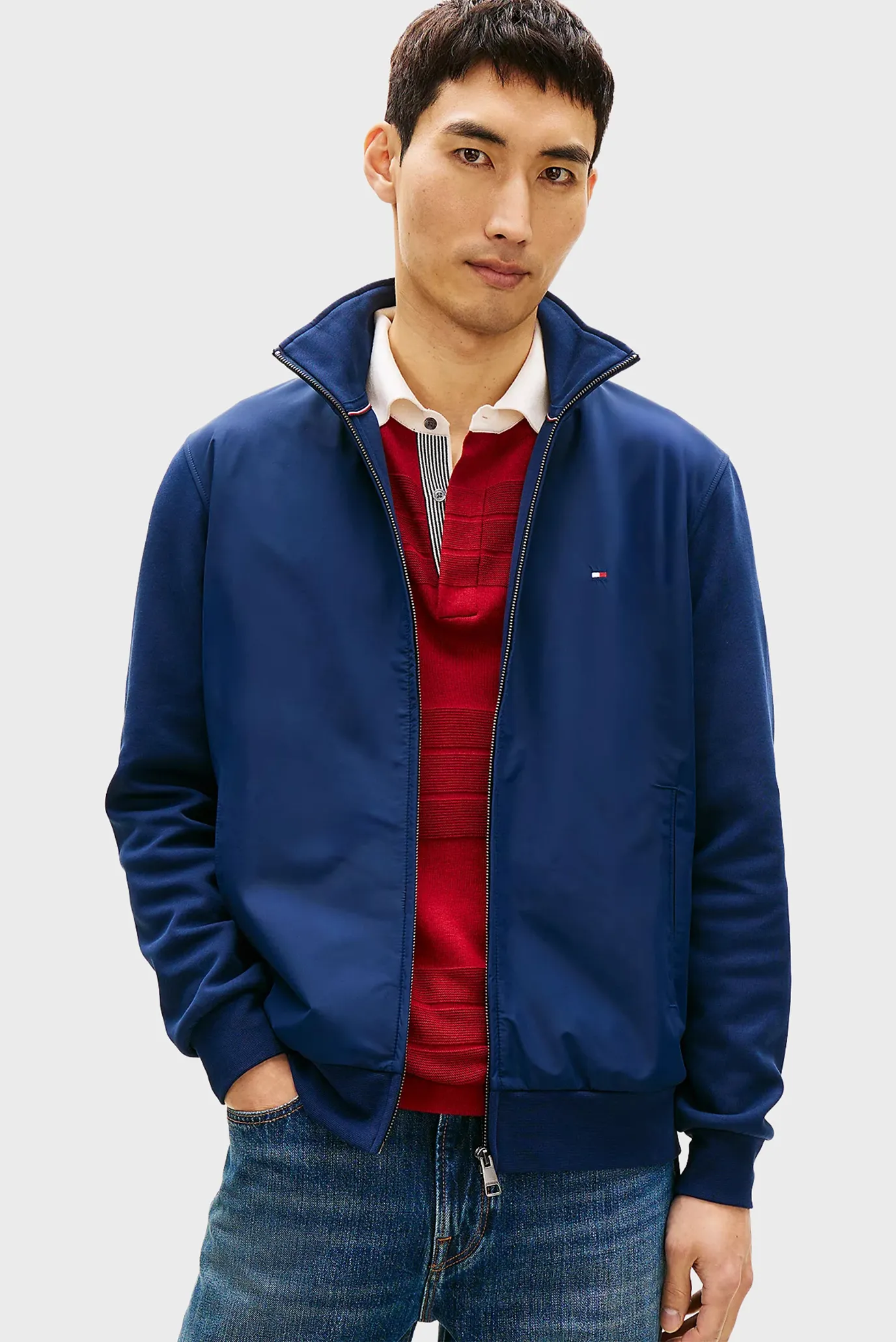 Реглан ESSENTIAL INTECHNO MIX ZIP THRU 1