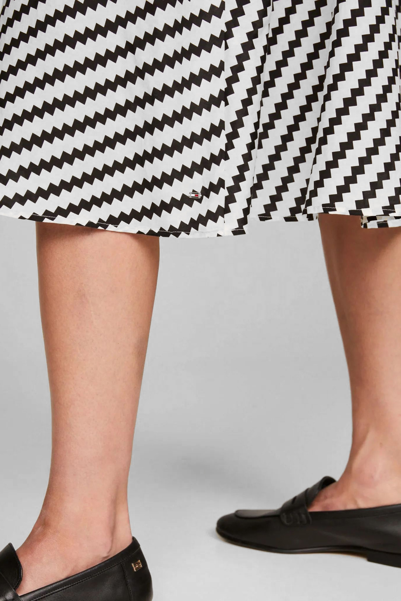 Платье ZIGZAG WAISTED MIDI DRESS 4