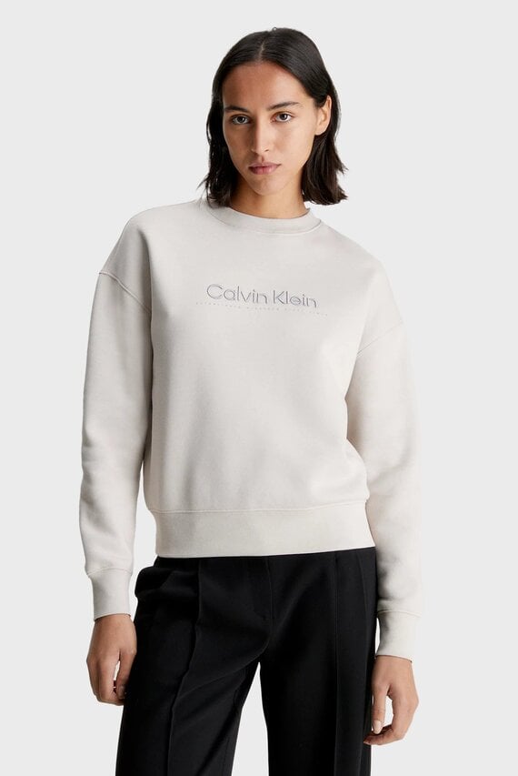 Свитшот SATIN EMBROIDERY SWEATSHIRT