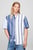 Рубашка с коротким рукавом LINEN BLOCKING STRIPE SHIRT S S
