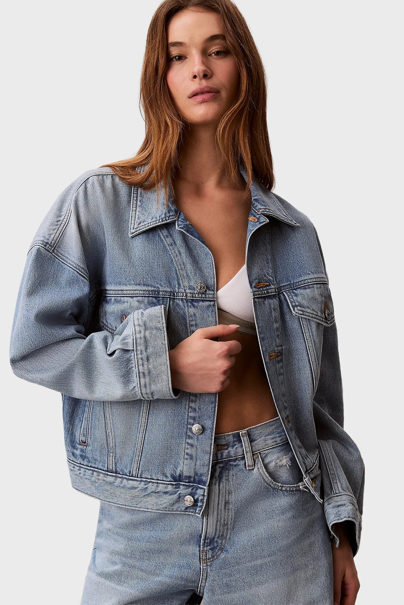 Куртка джинсовая RELAXED TRUCKER VINTAGE MOSS 5