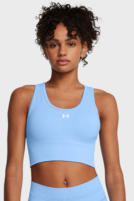 Женский голубой топ Vanish Seamless Mid Bra