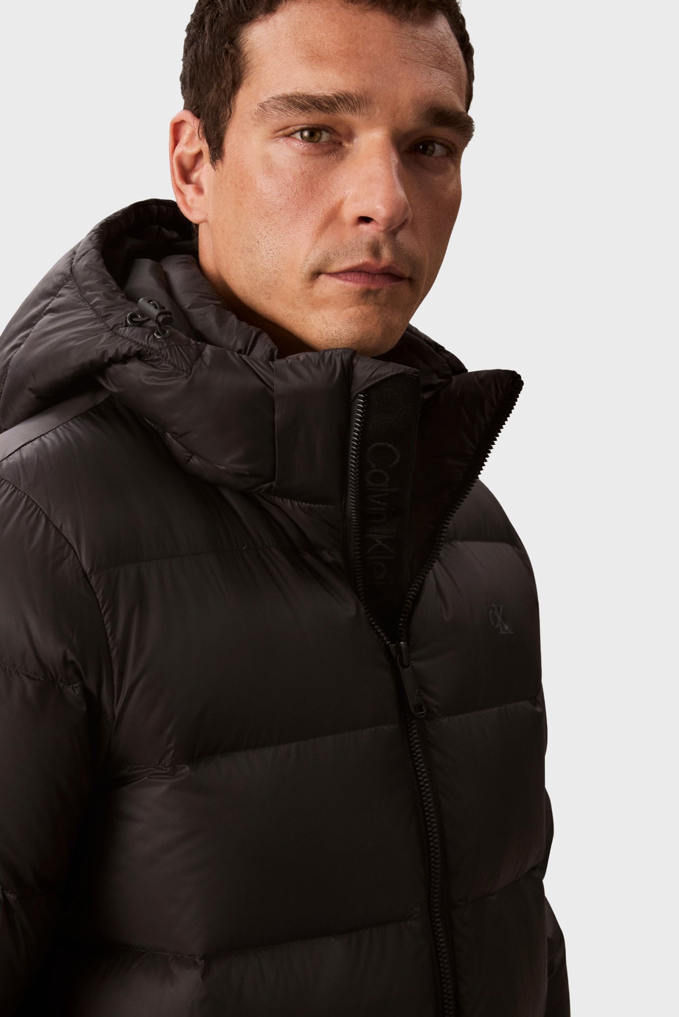 Куртка зимняя/LS NYLON ZIP OFF HOOD DOWN PUFFE 5