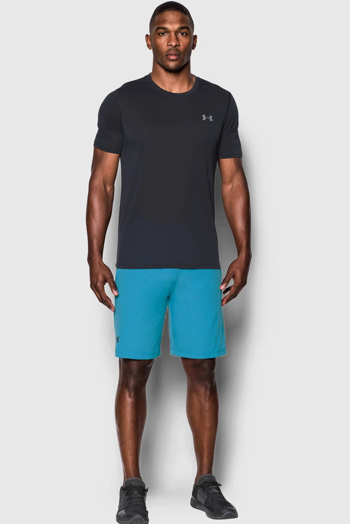 Мужские синие шорты SUPERVENT WOVEN SHORT 3