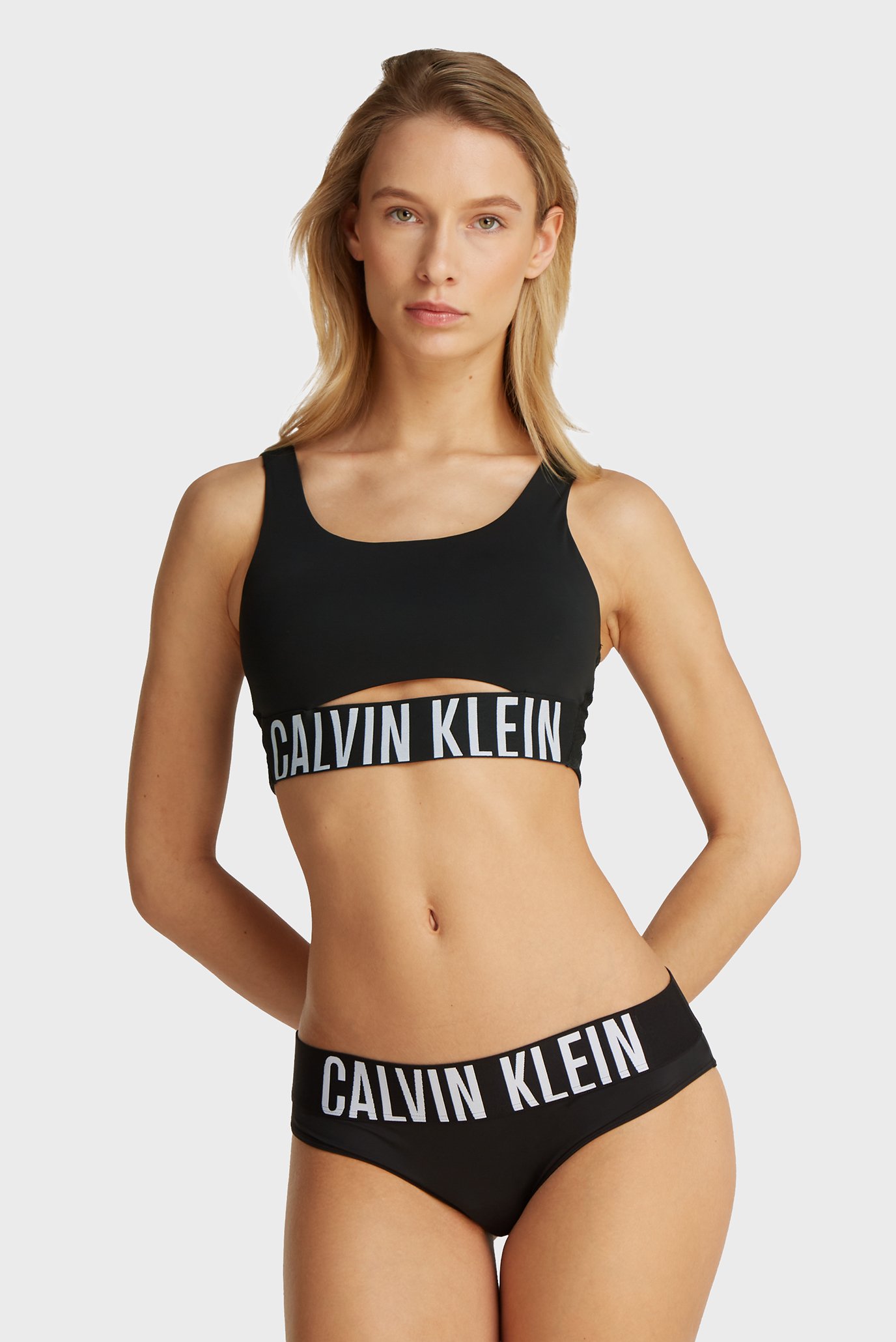 Женский черный топ INTENSE POWERCalvin Klein Performance Женский черный топ INTENSE POWER 4