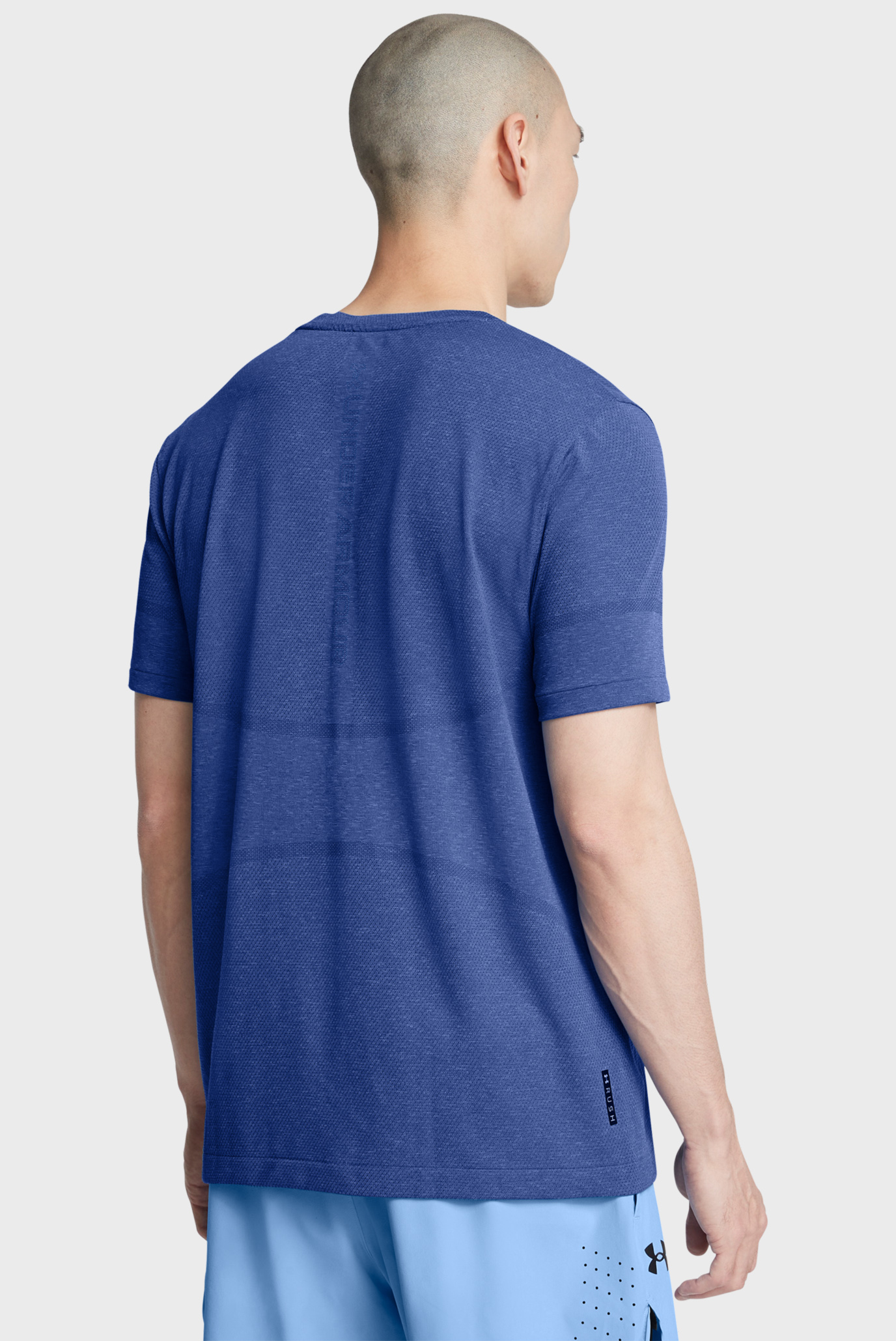 Мужская синяя футболка UA Vanish Elite Seamless SS 2