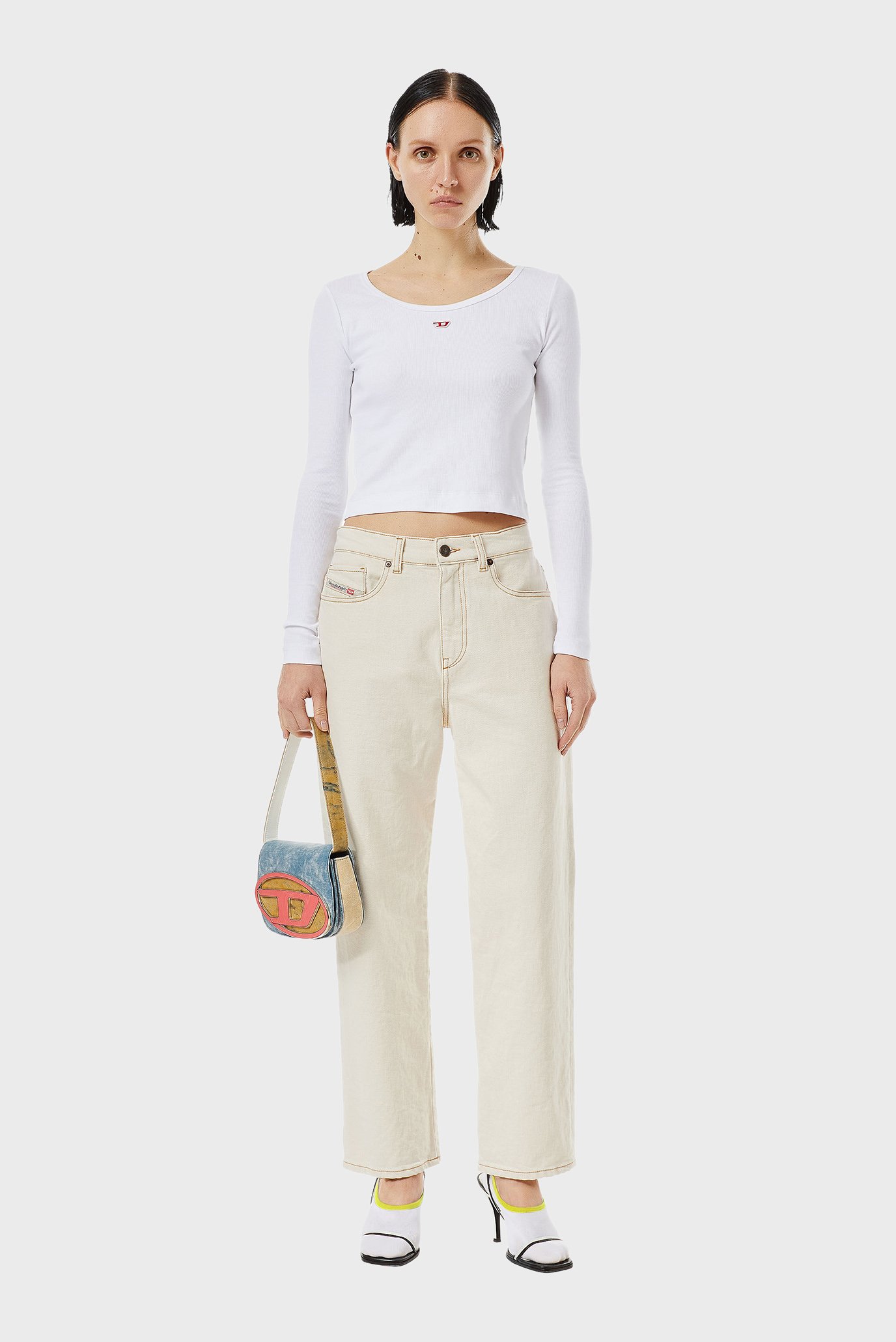 Женские белые джинсы 2016 D-AIR 2