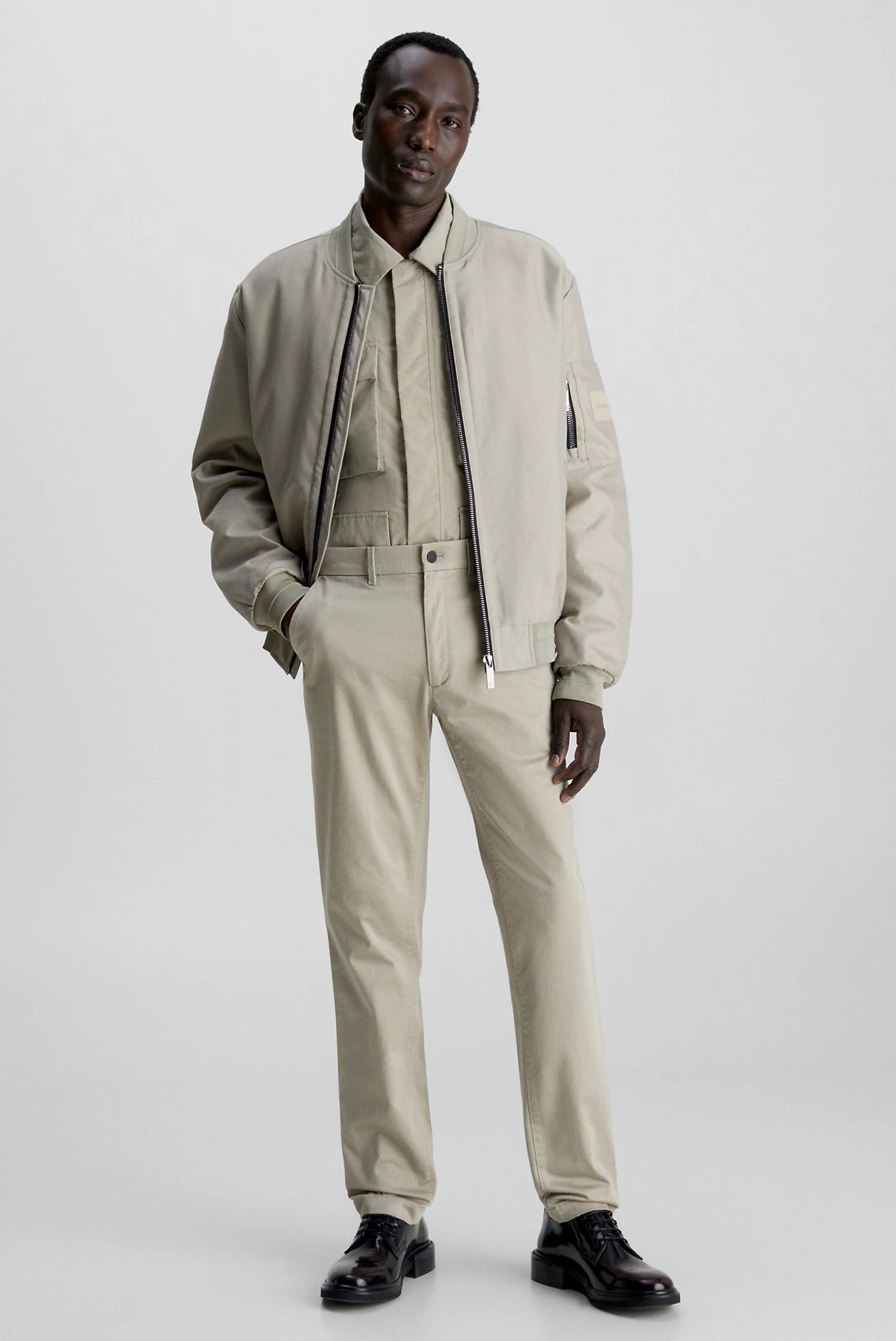 Штаны SATIN STRETCH SLIM CHINO 3