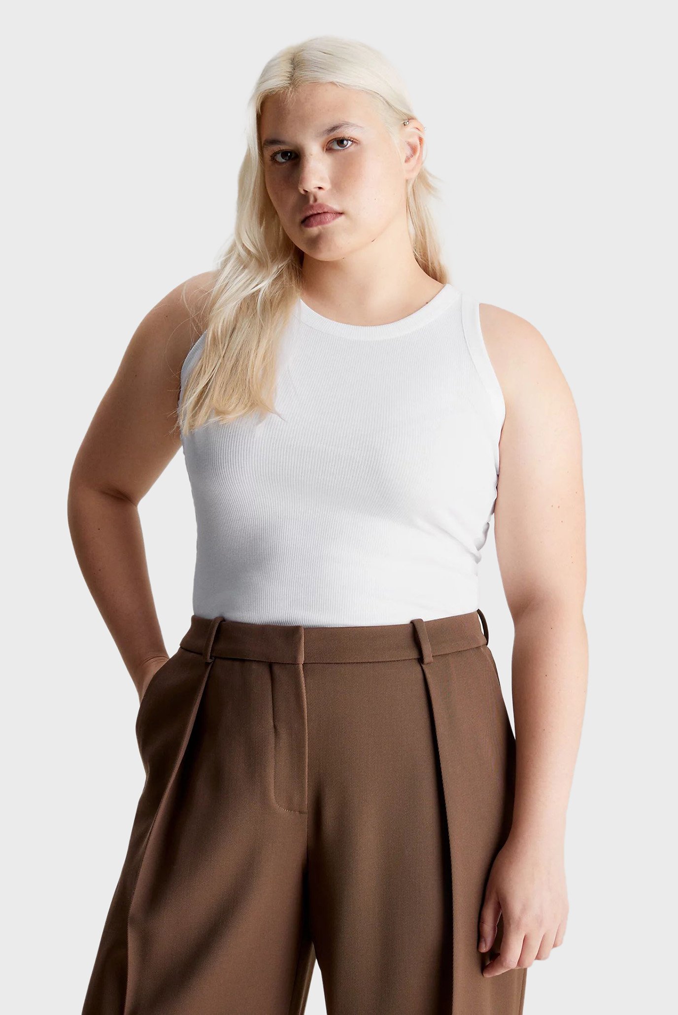 Майка COTTON RIB TANK 3