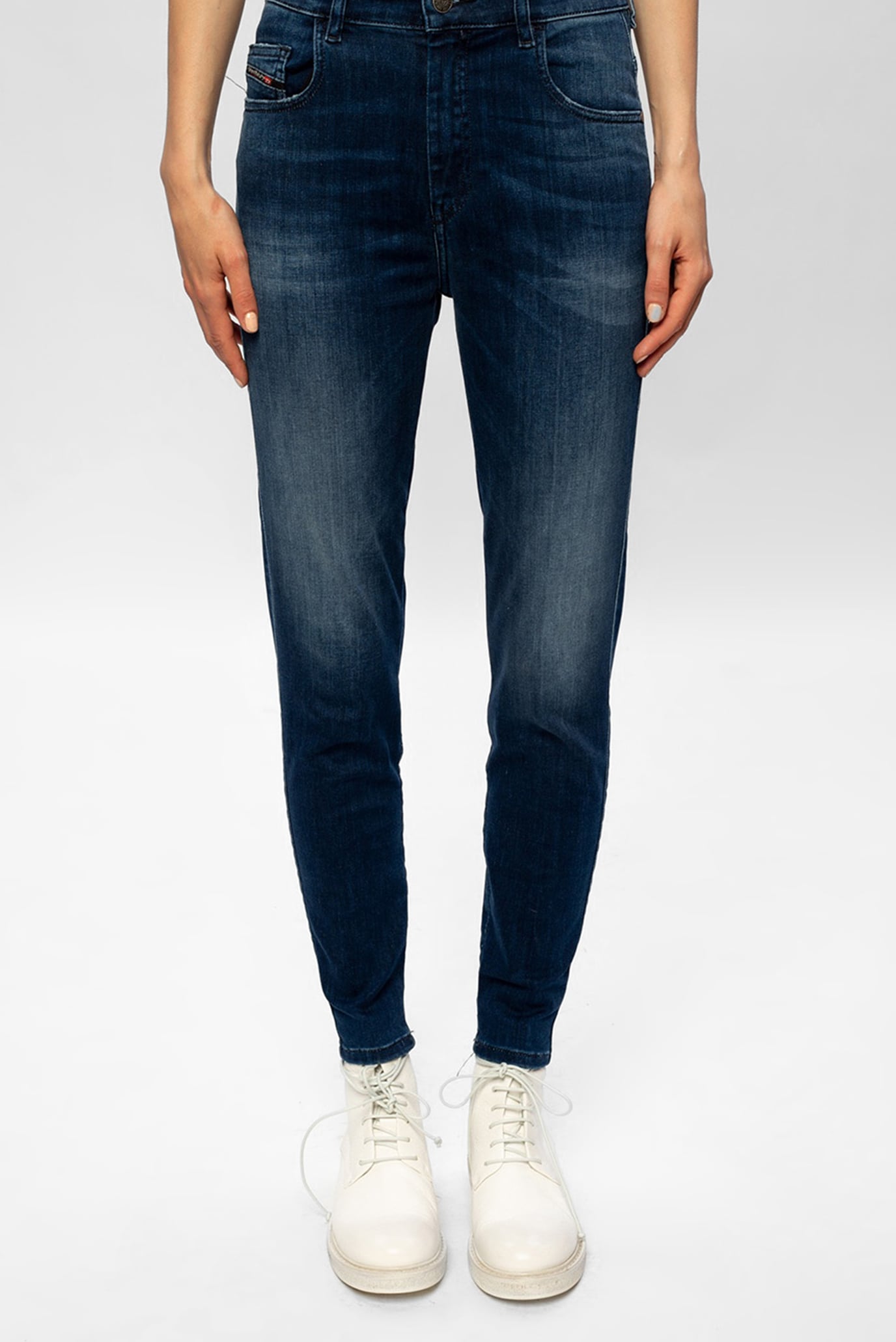 Джинсы/D-SLANDY-HIGH  L.32 TROUSERS 3