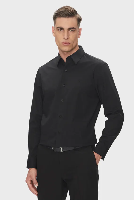 Рубашка LS SOLID STRETCH CLASSIC SHIRT Calvin Klein