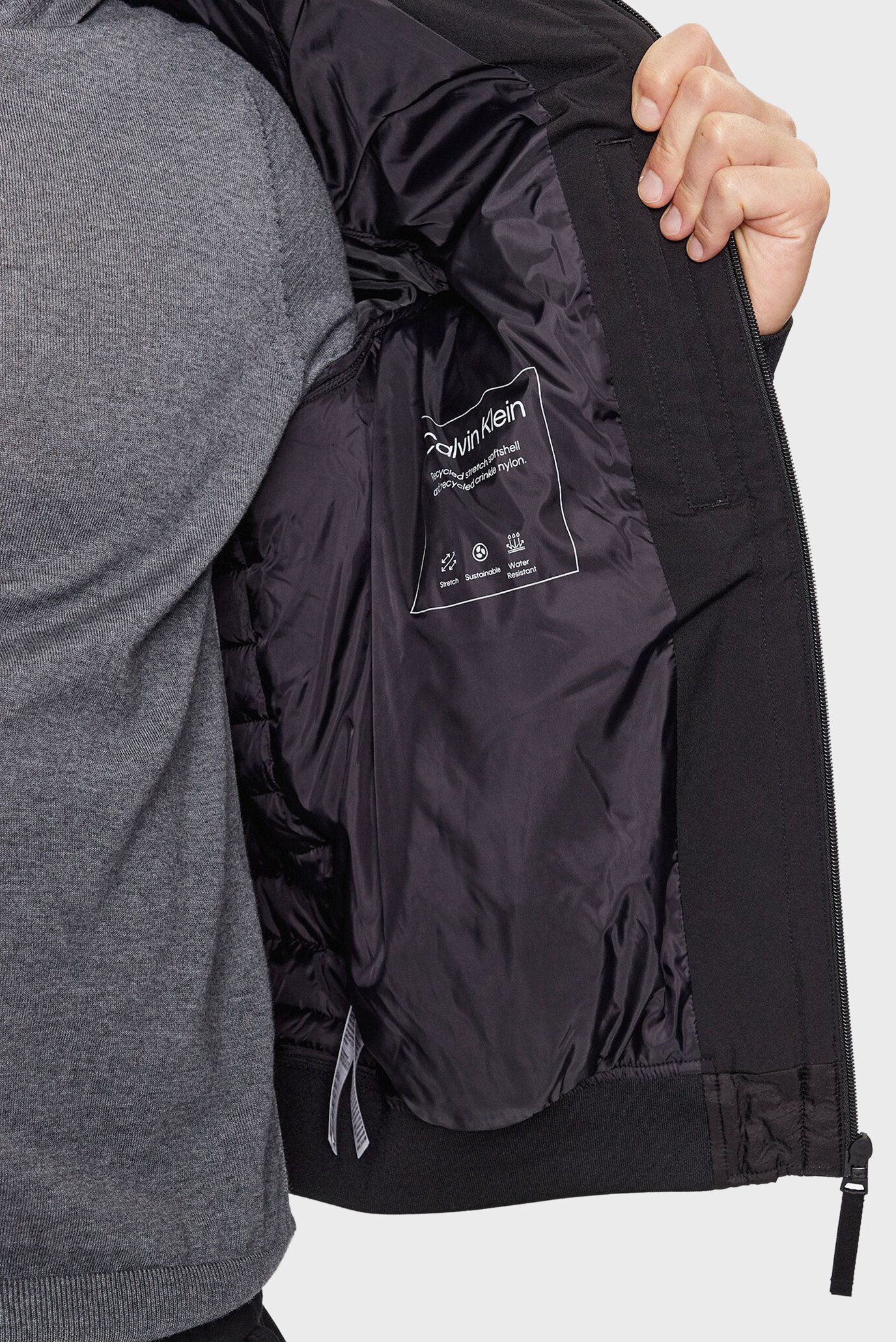 Куртка демисезонная QUILTED MIX MEDIA HERO BOMBER 4