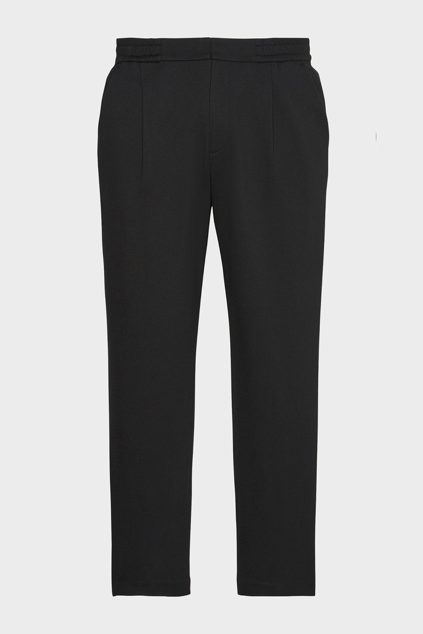 Штаны SLIM TAPERED KNIT PLEATED PANT 1