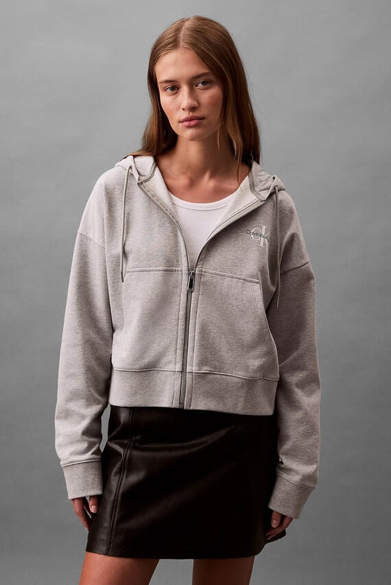 Реглан MONOLOGO FRENCH TERRY FZ BF HOOD Calvin Klein Jeans Реглан MONOLOGO FRENCH TERRY FZ BF HOOD Calvin Klein Jeans