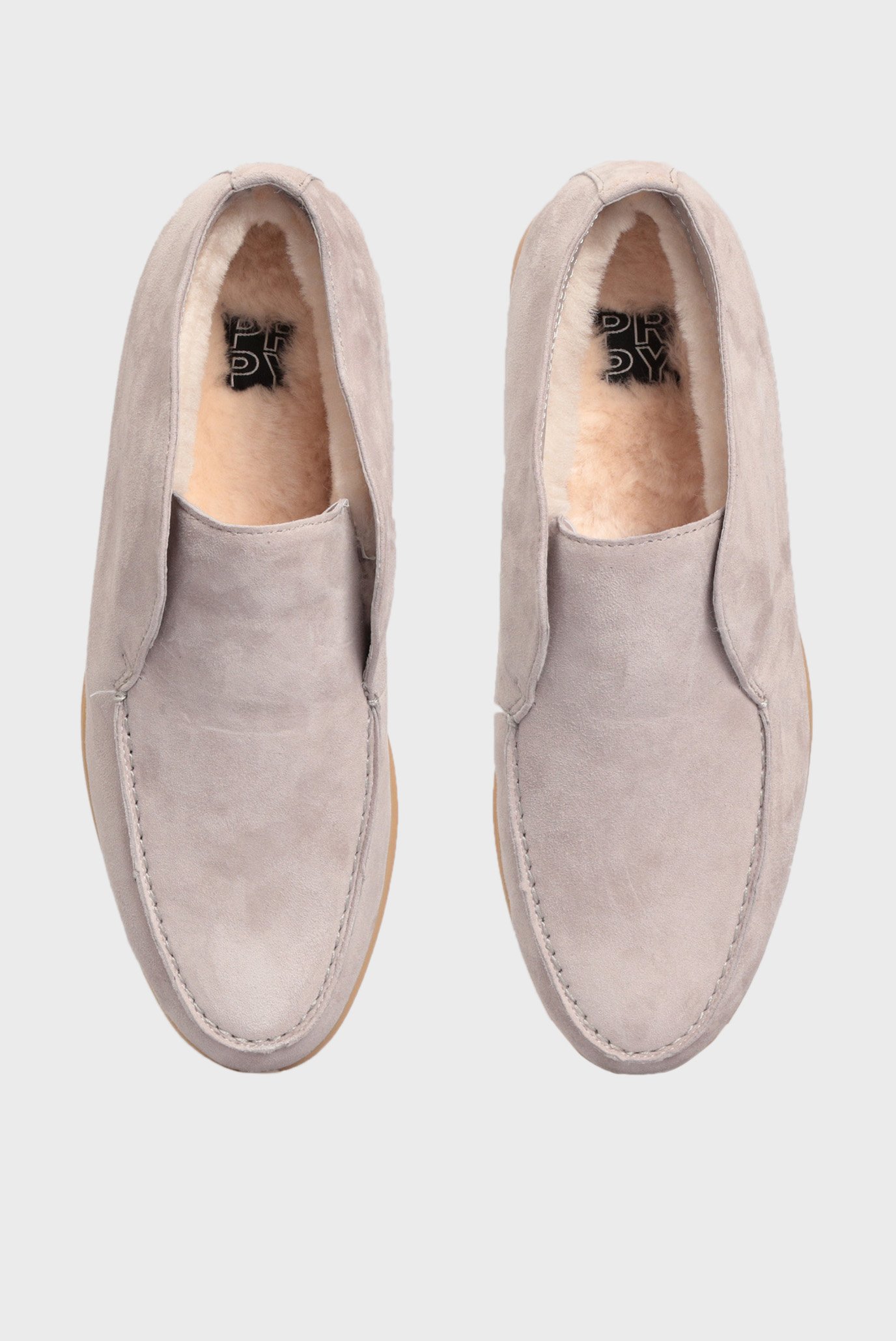 Женские серые замшевые ботинкиPRPY Женские серые замшевые ботинки 4