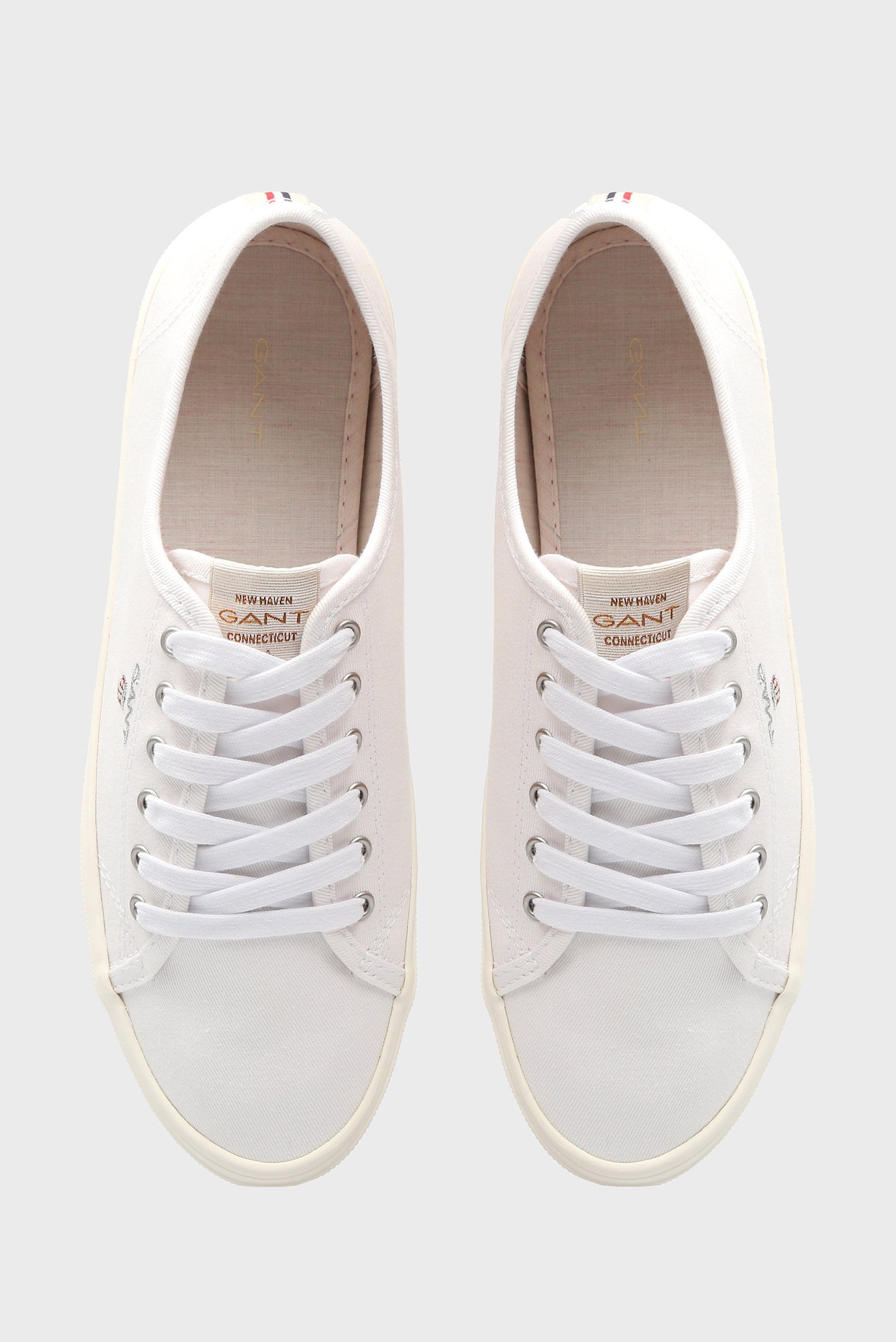 Женские белые кеды NEW HAVEN 3