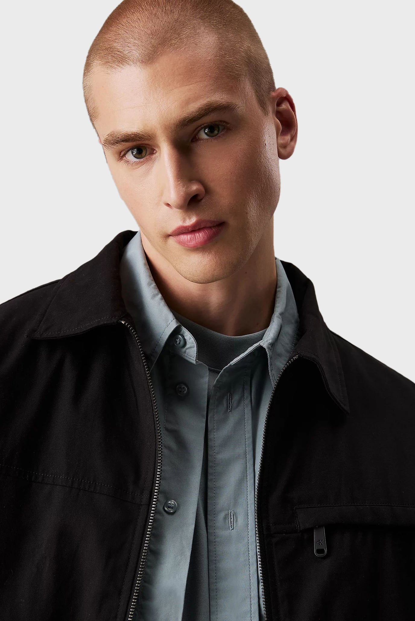 Мужская черная куртка ZIP JACKET 4